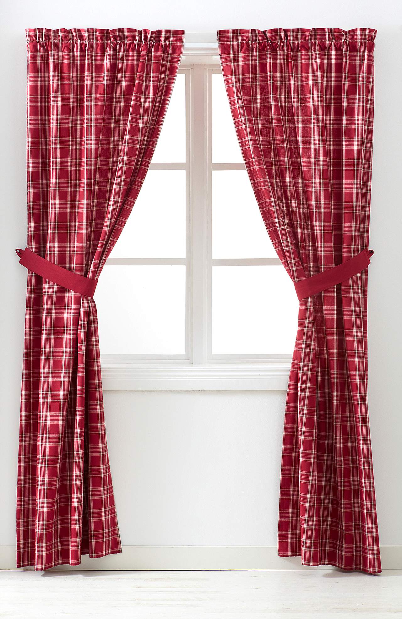 Rutete julegardiner X-mas check 2-pack