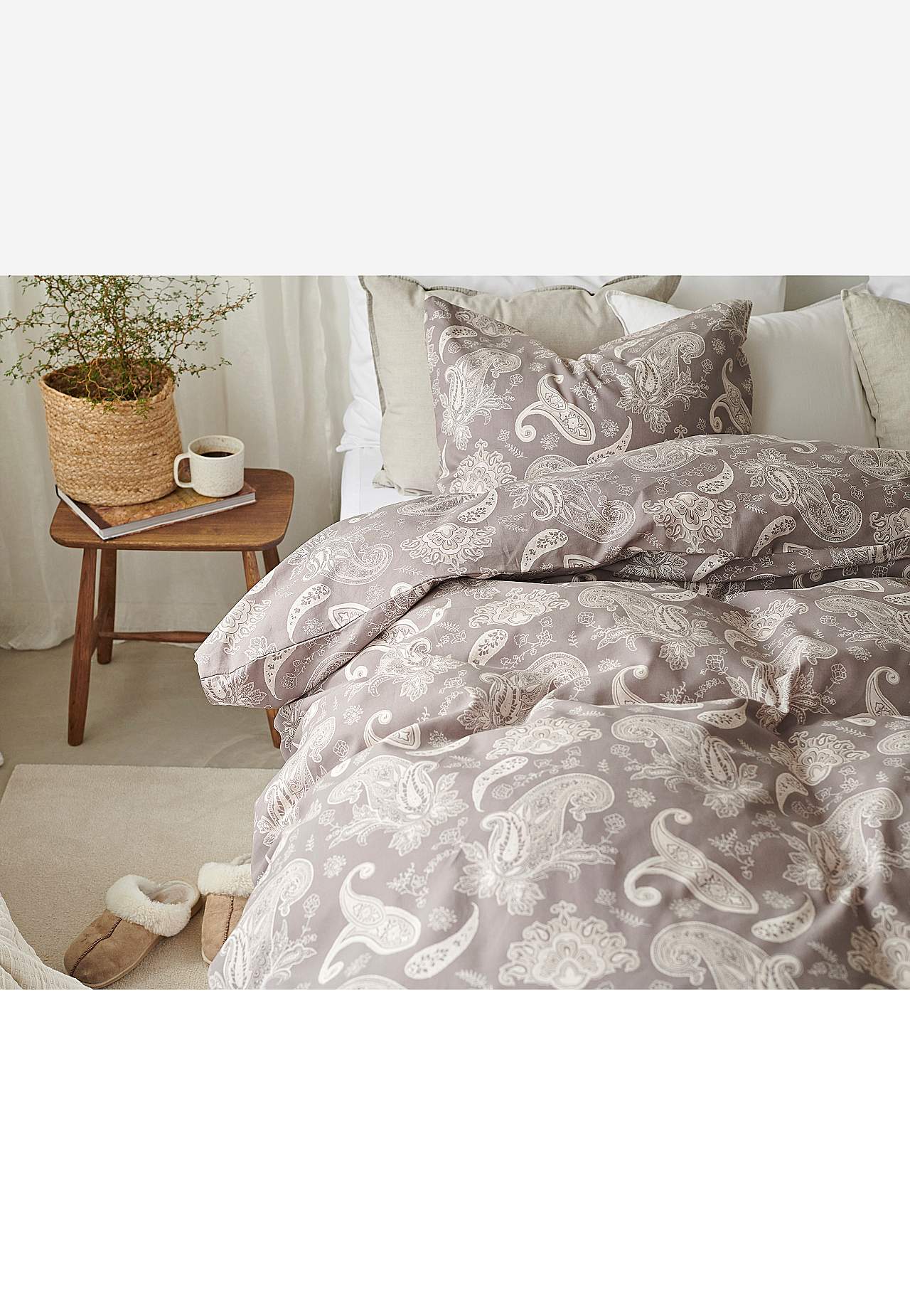 Dynetrekksett med et paisleymønster 150x210 cm Tilly