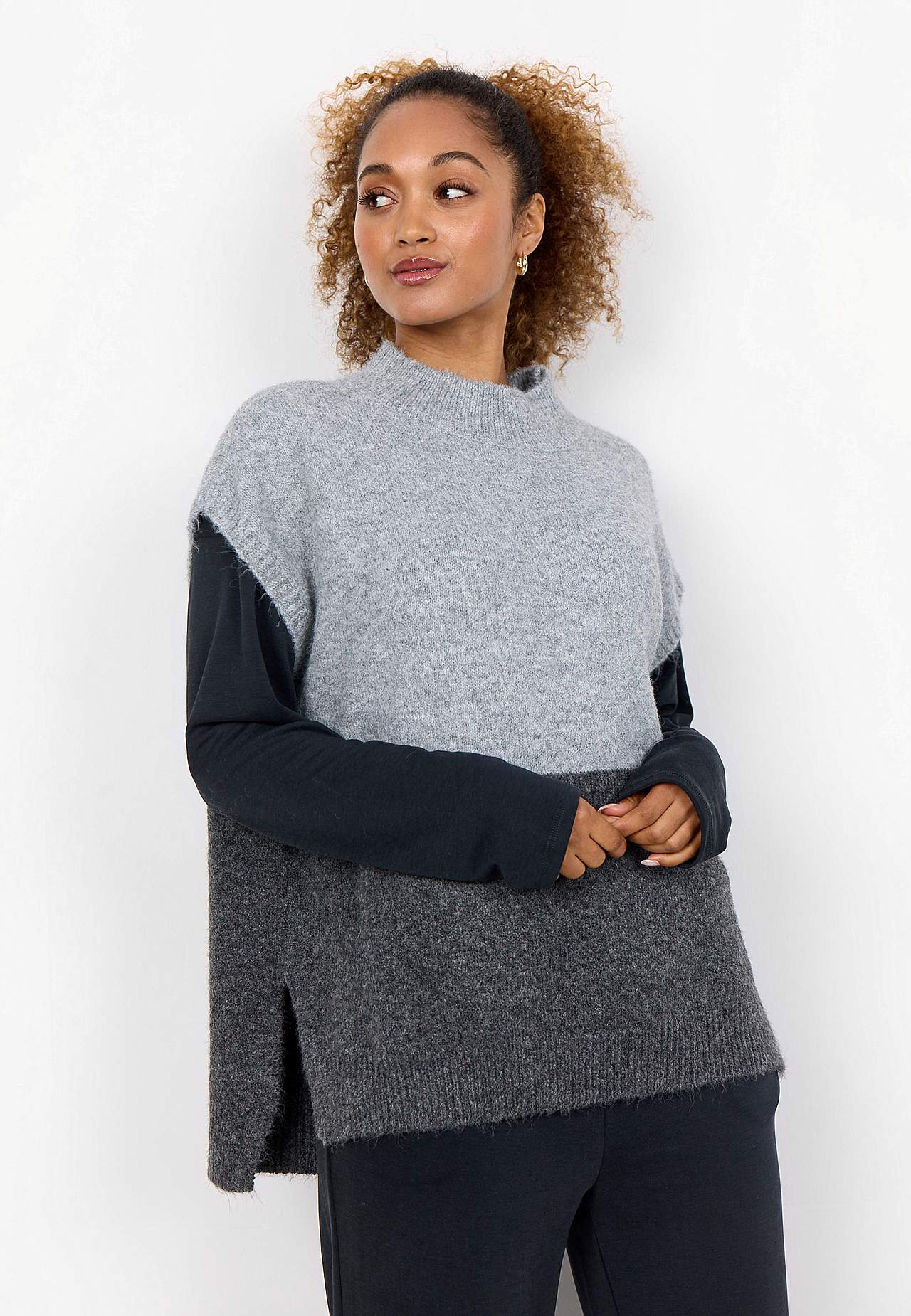 Strikket vest