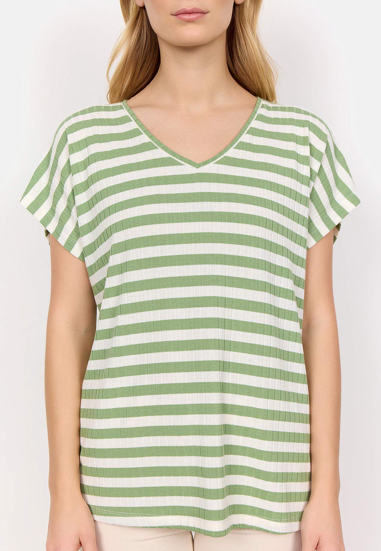 Stripete jerseytopp