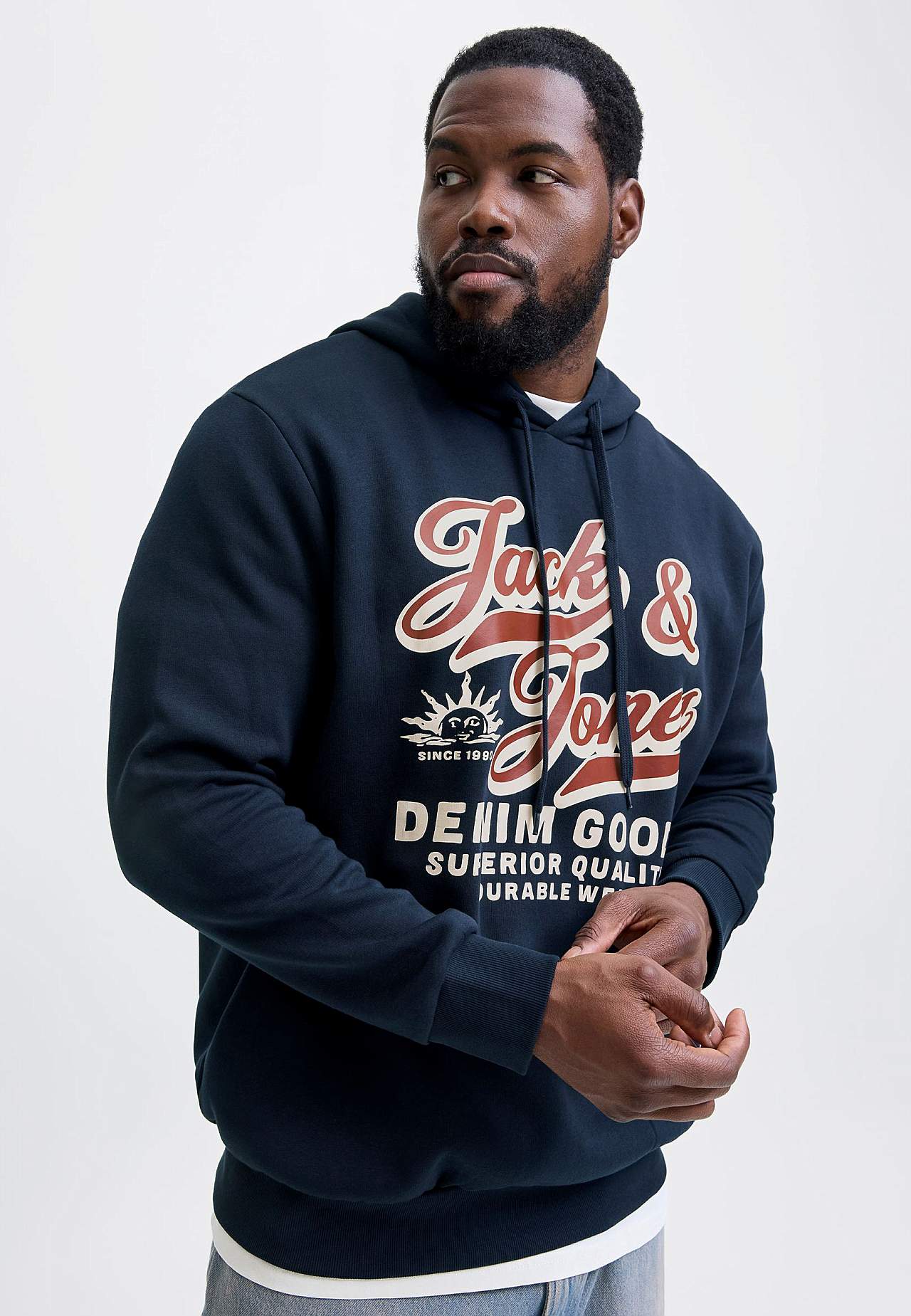 Hettegenser med trykk