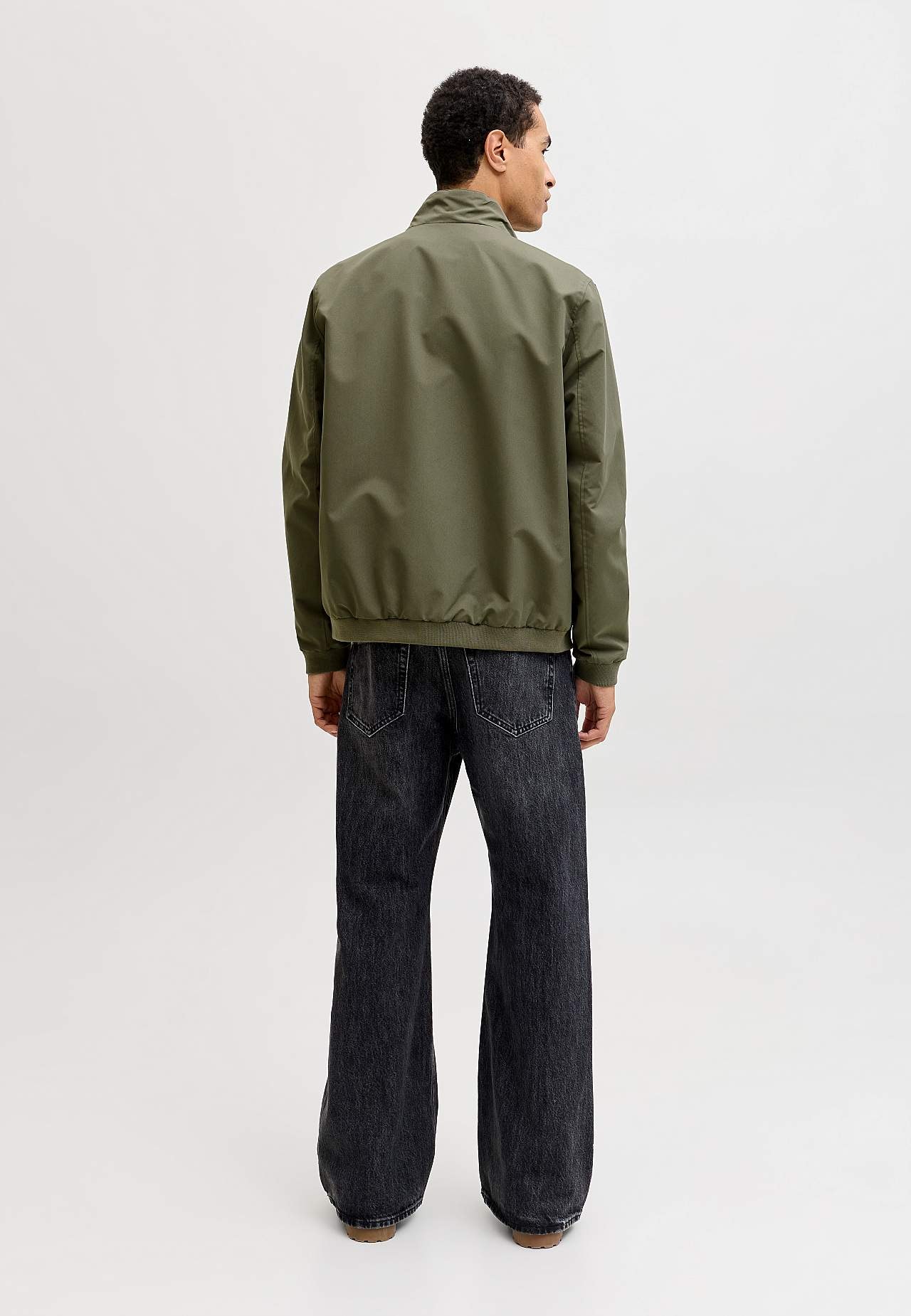 Bomberjakke med matt overflate