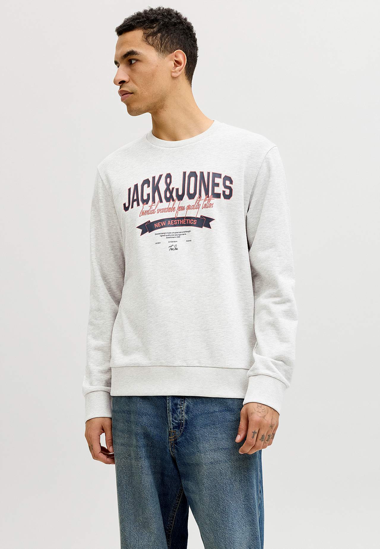 Collegegenser med trykk