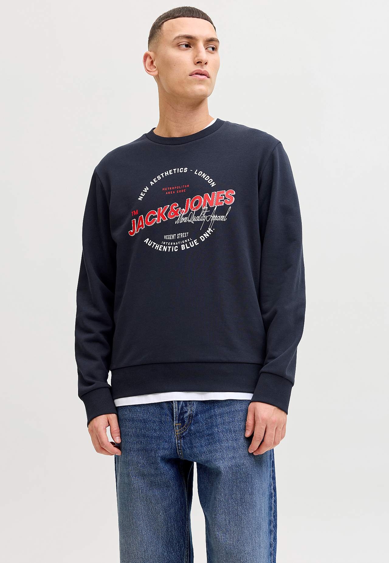 Collegegenser med trykk