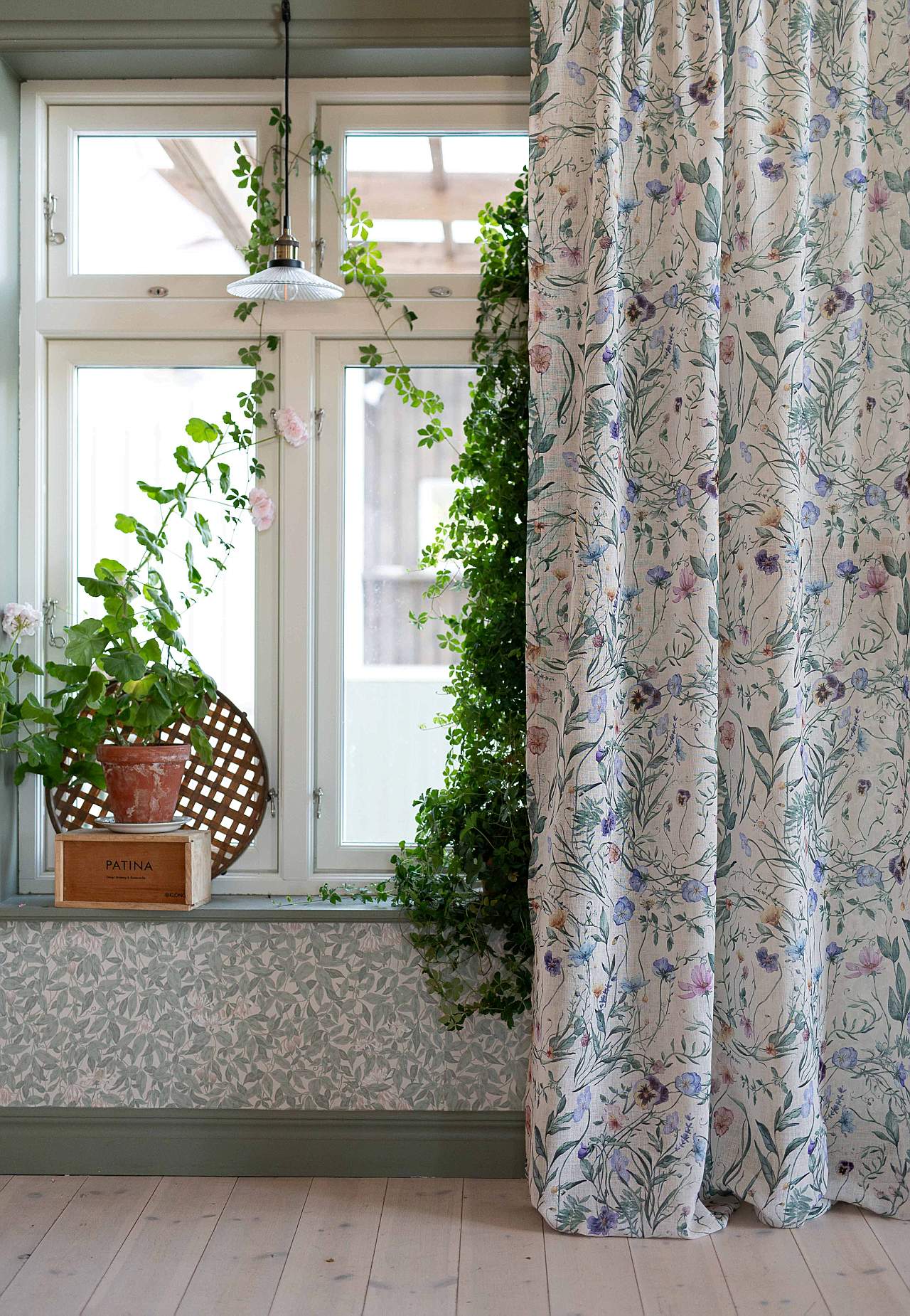 Multibåndslengder med et blomstermønster 2-pack