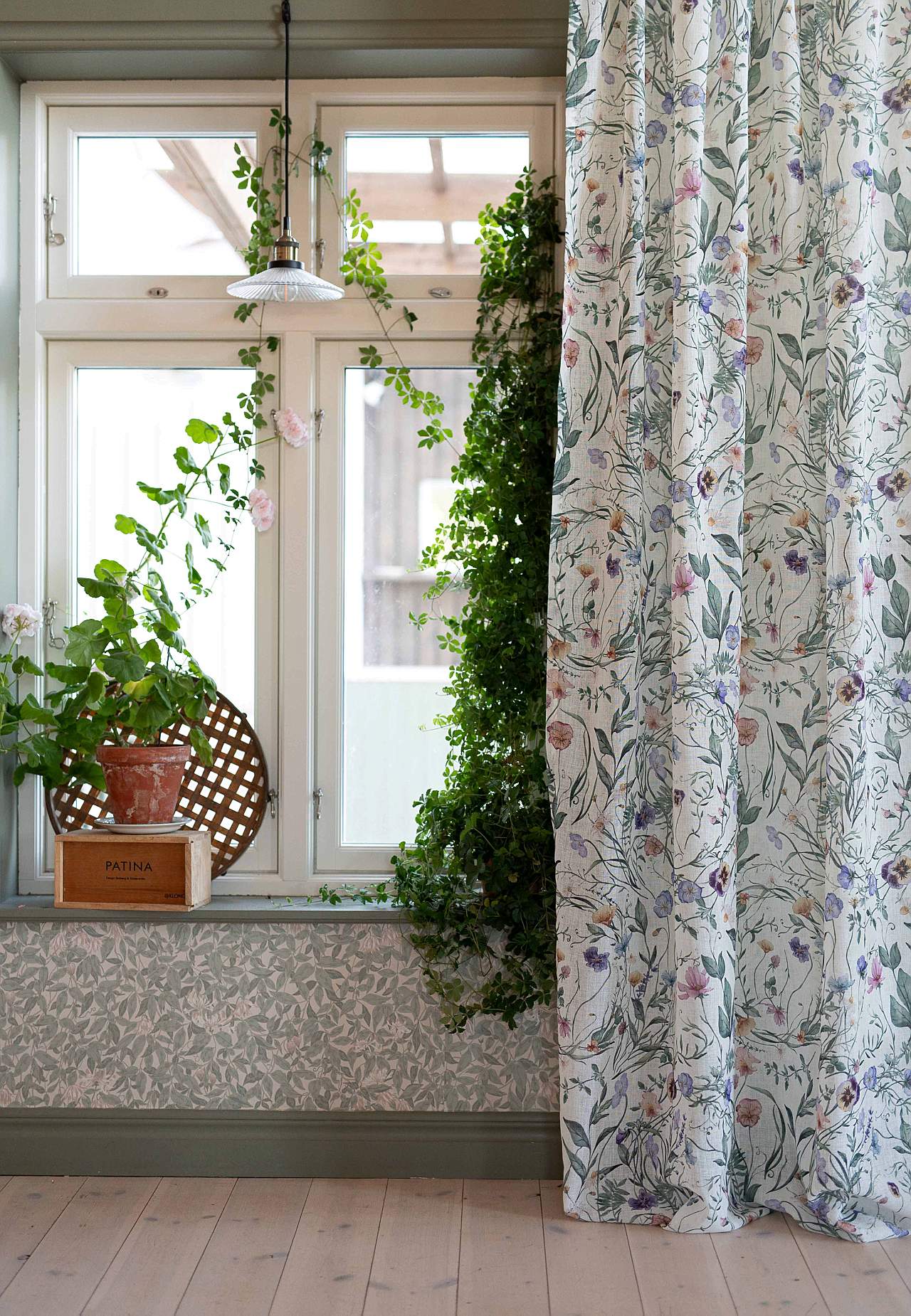 Multibåndslengder med et blomstermønster 2-pack