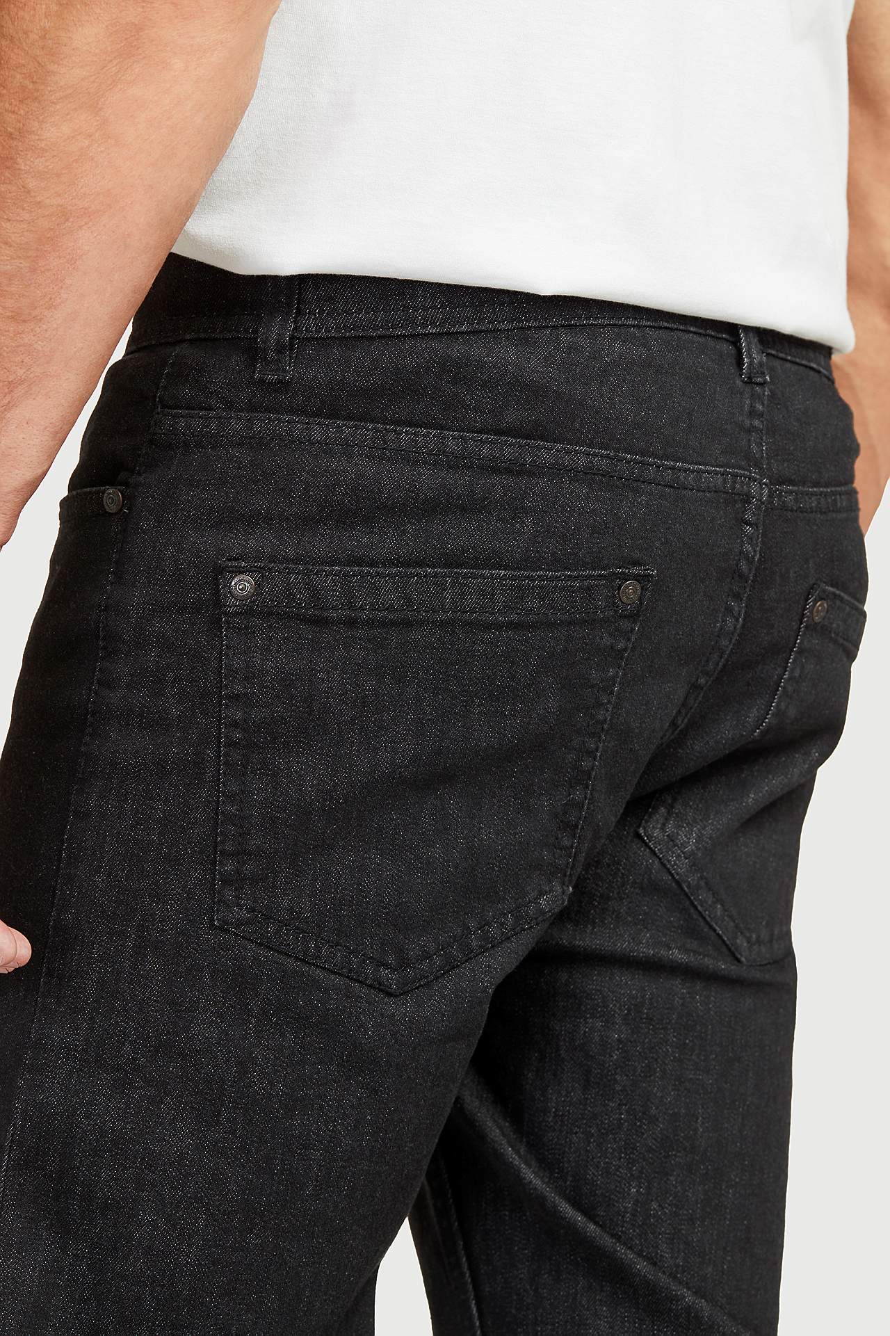 Rette jeans med stretch