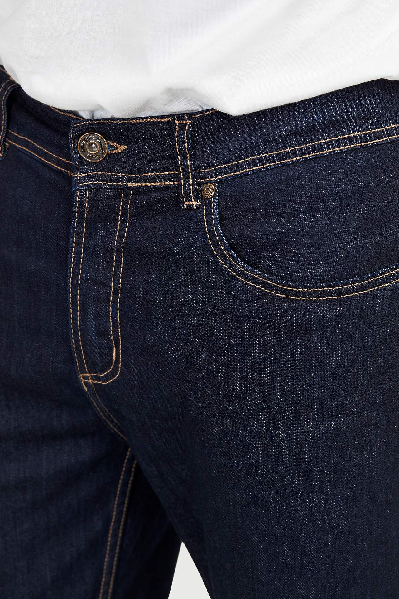 Rette jeans med stretch