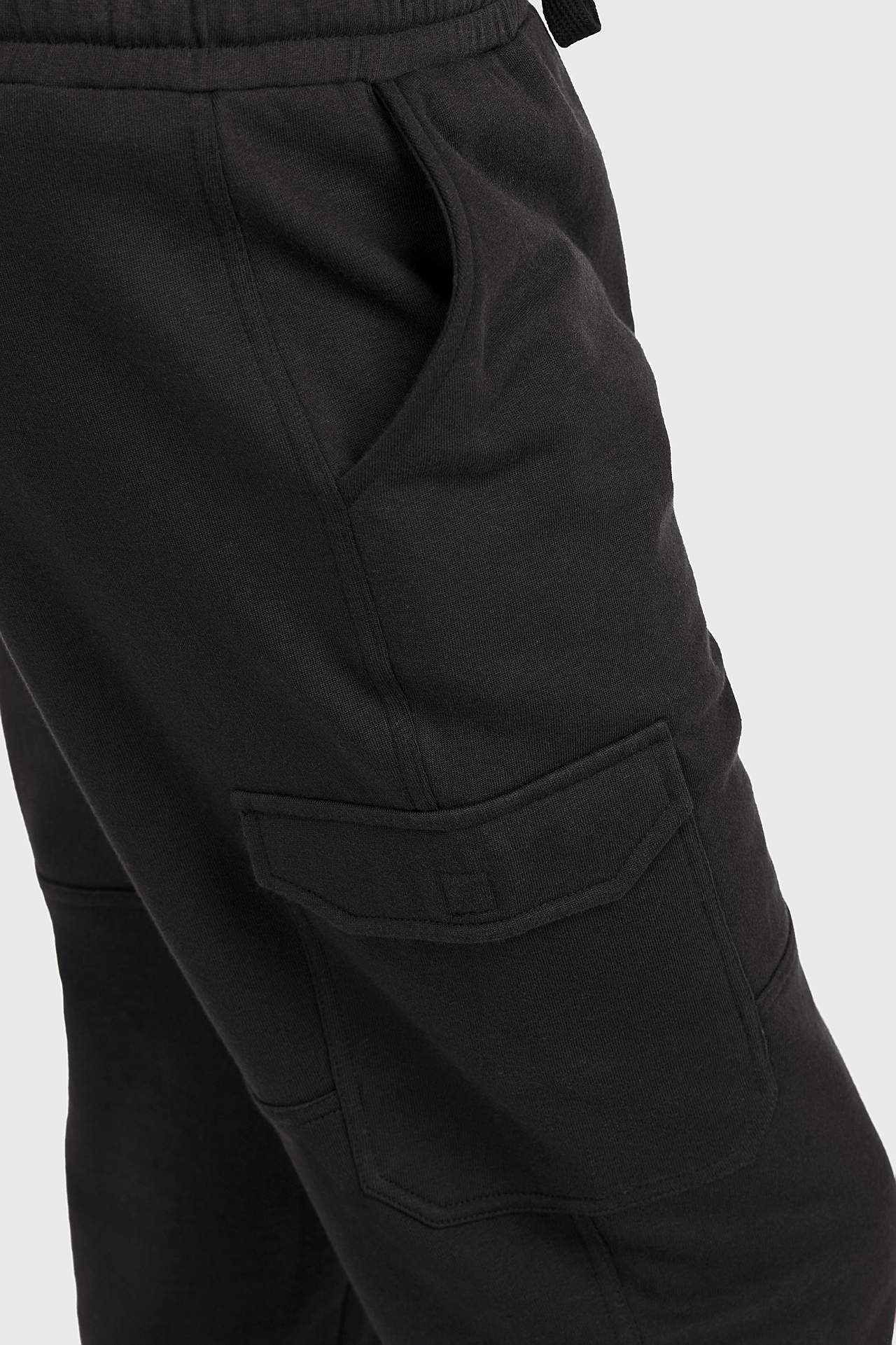 Lang sweatshirt-shorts med cargolommer Smarty