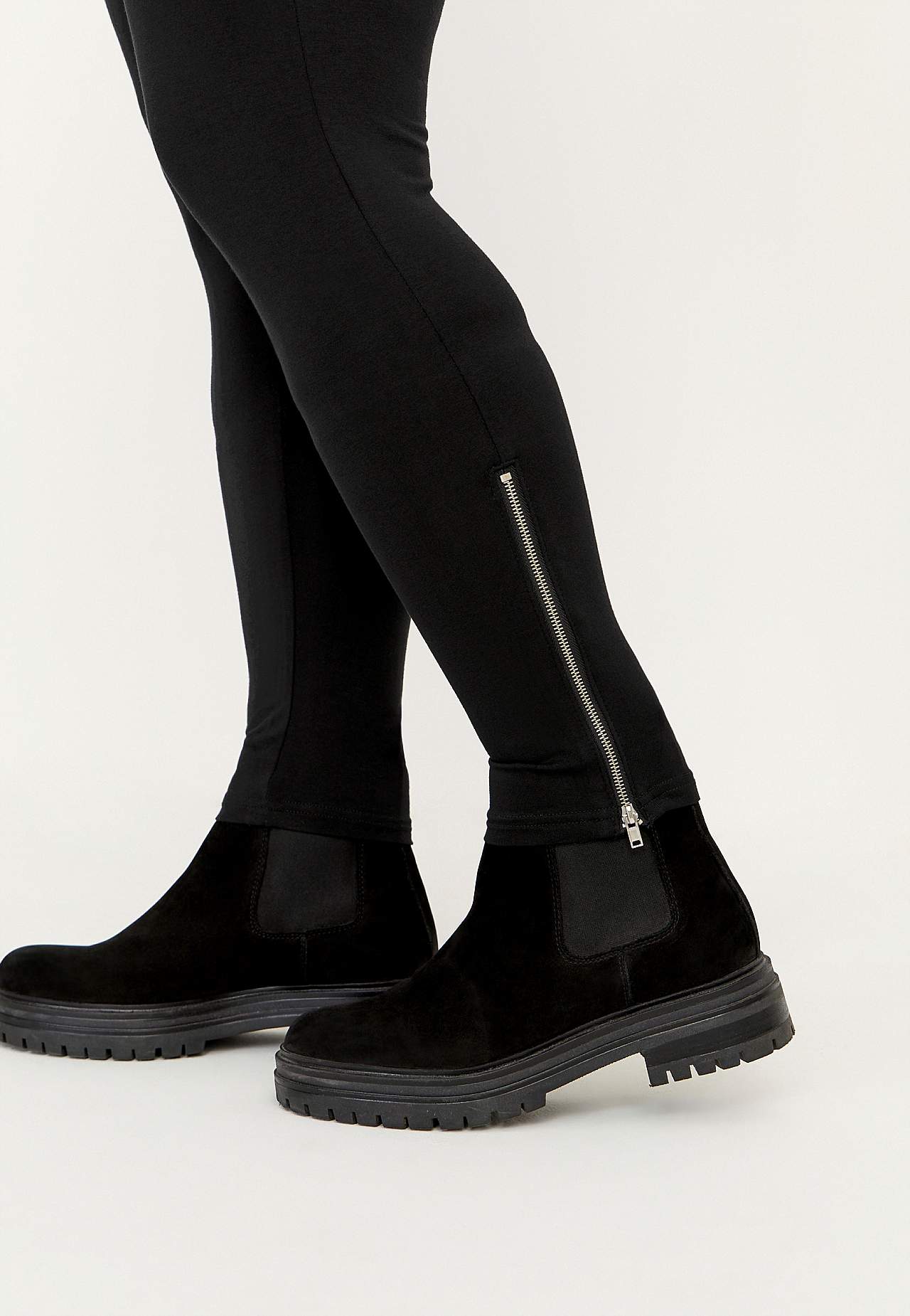 Leggings med glidelåser