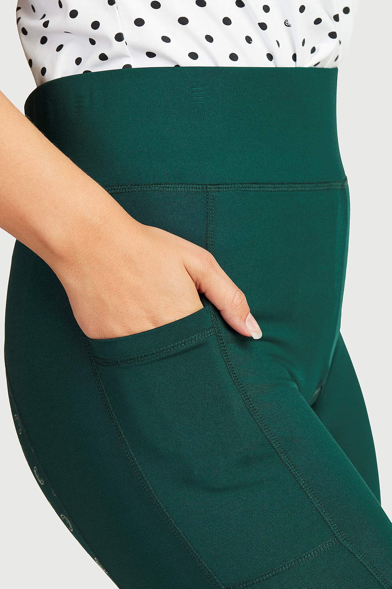 Ridetights helforsterket Priscilla