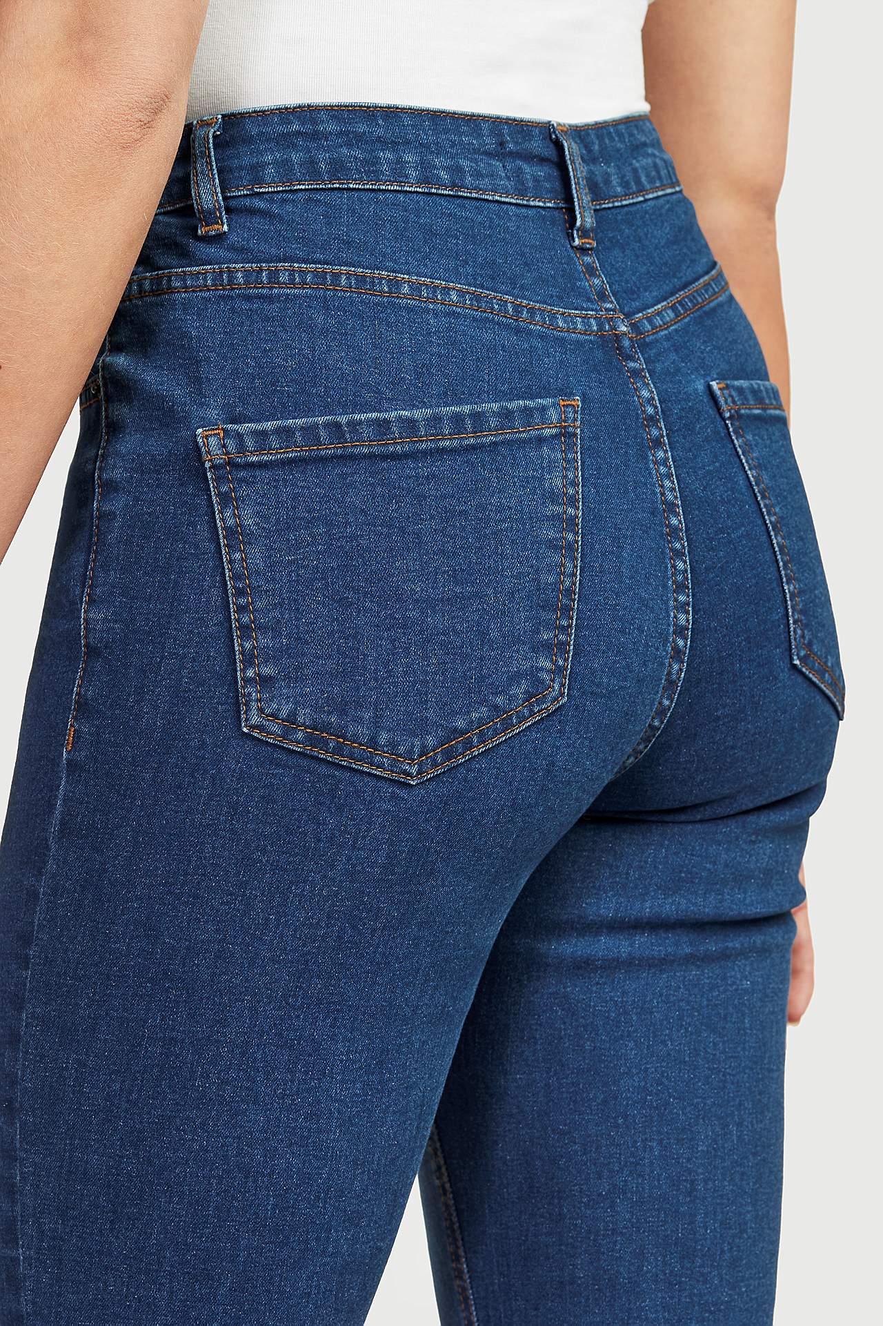 Rette jeans i organisk bomull Nissan