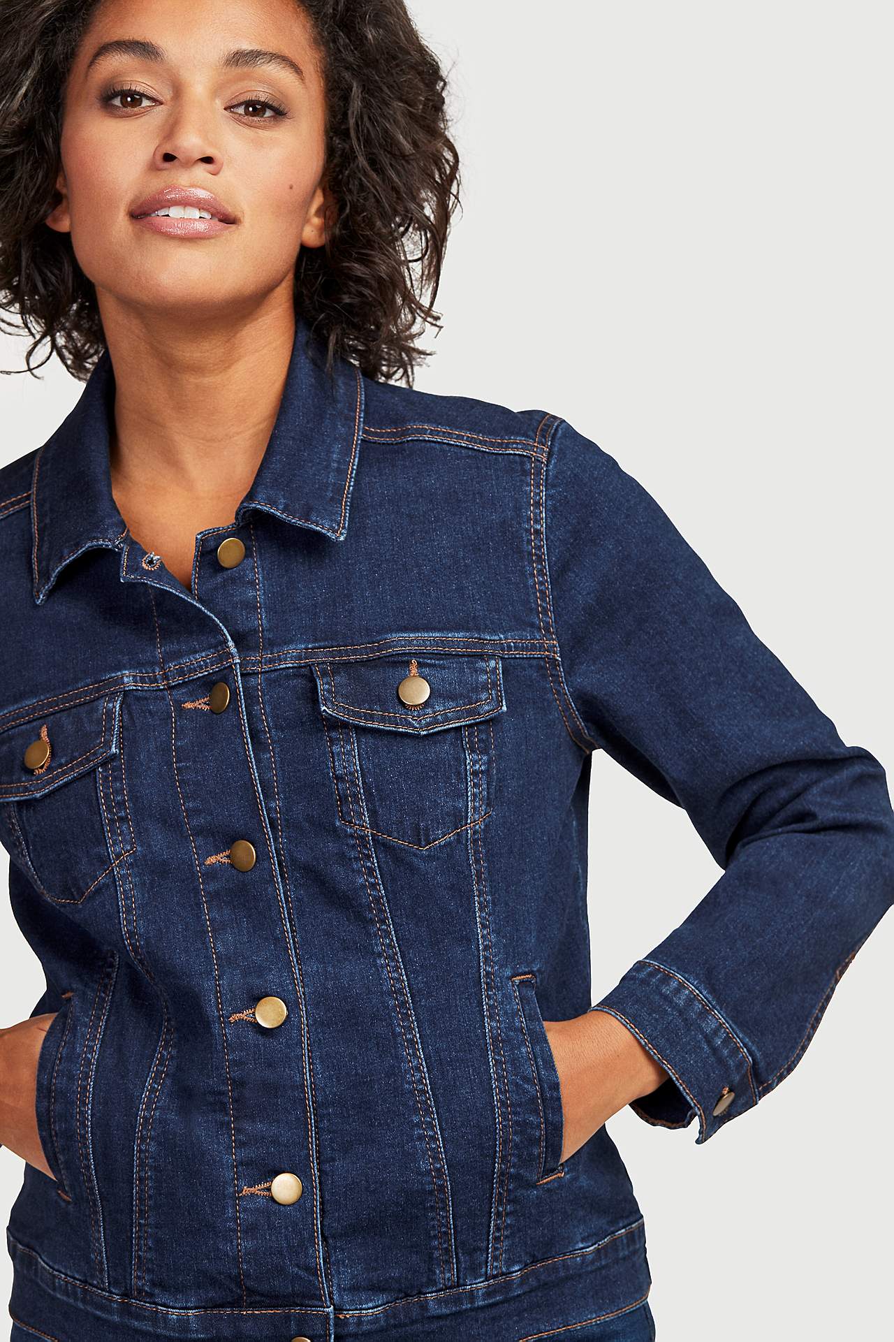 Klassisk denimjakke Nora