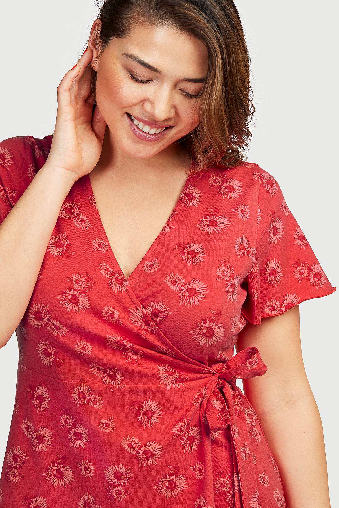 Blomstret omslagstopp Hedda