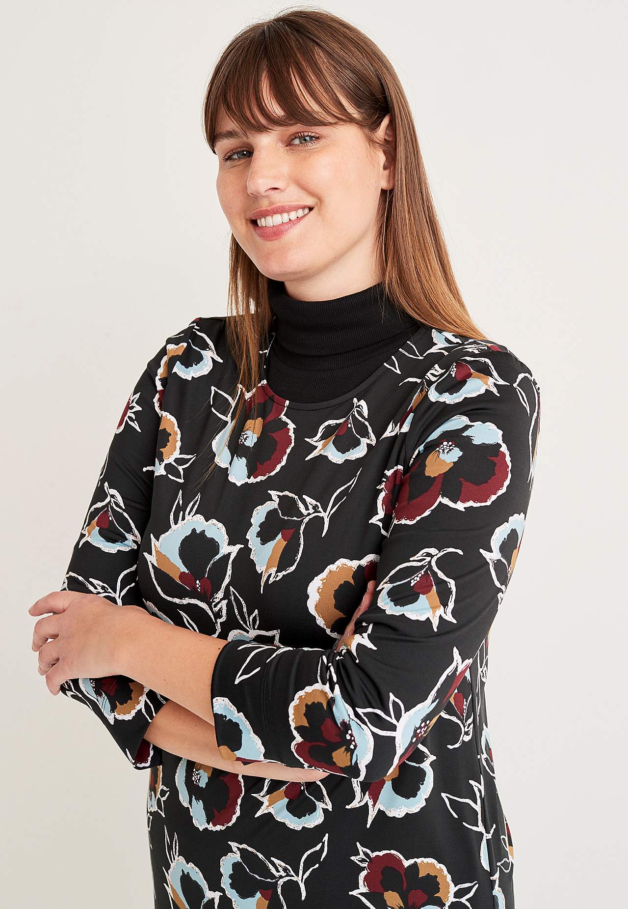 Jerseytunika med 3/4 ermer Jasminette