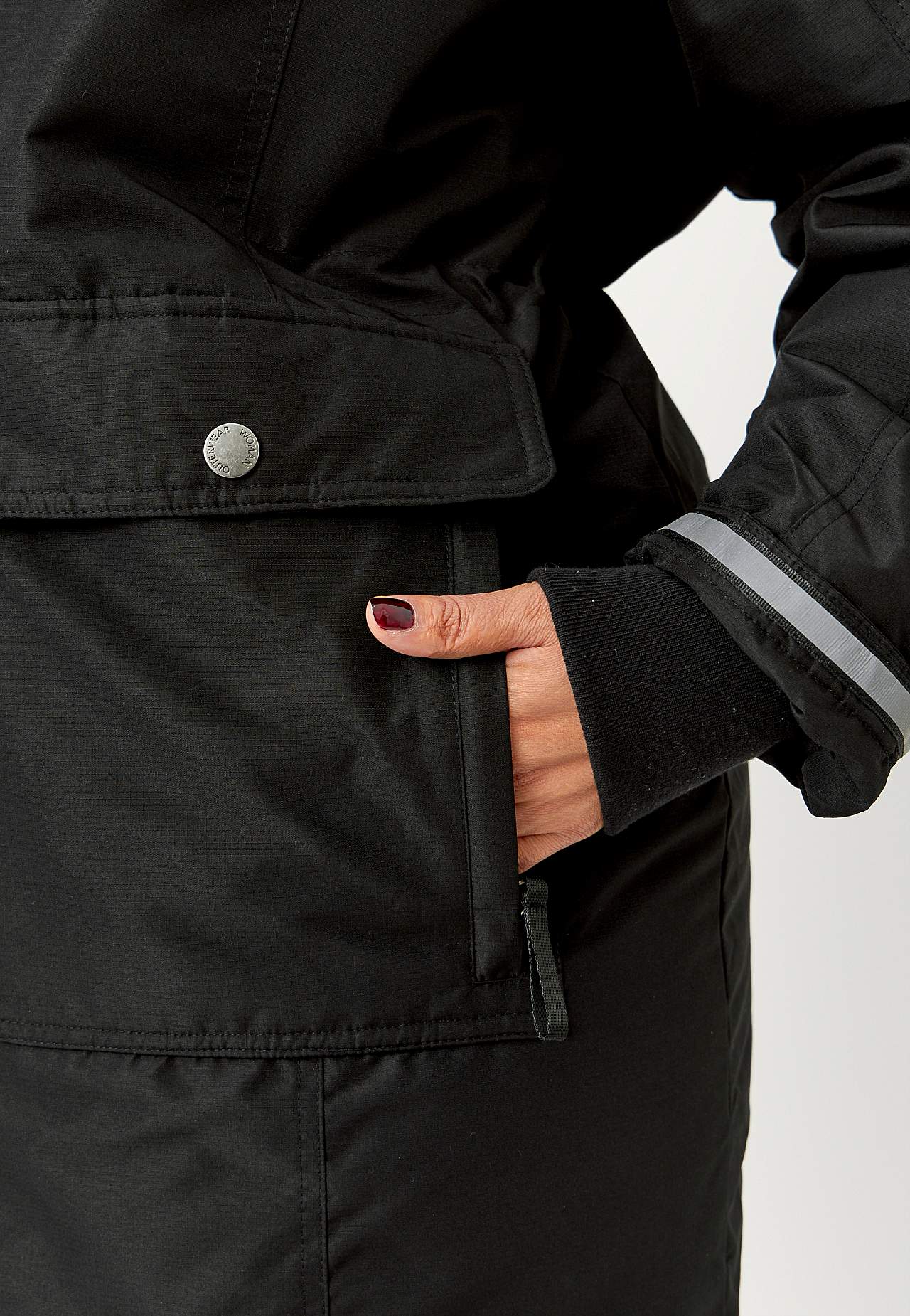 Varm-foret parkas Ice