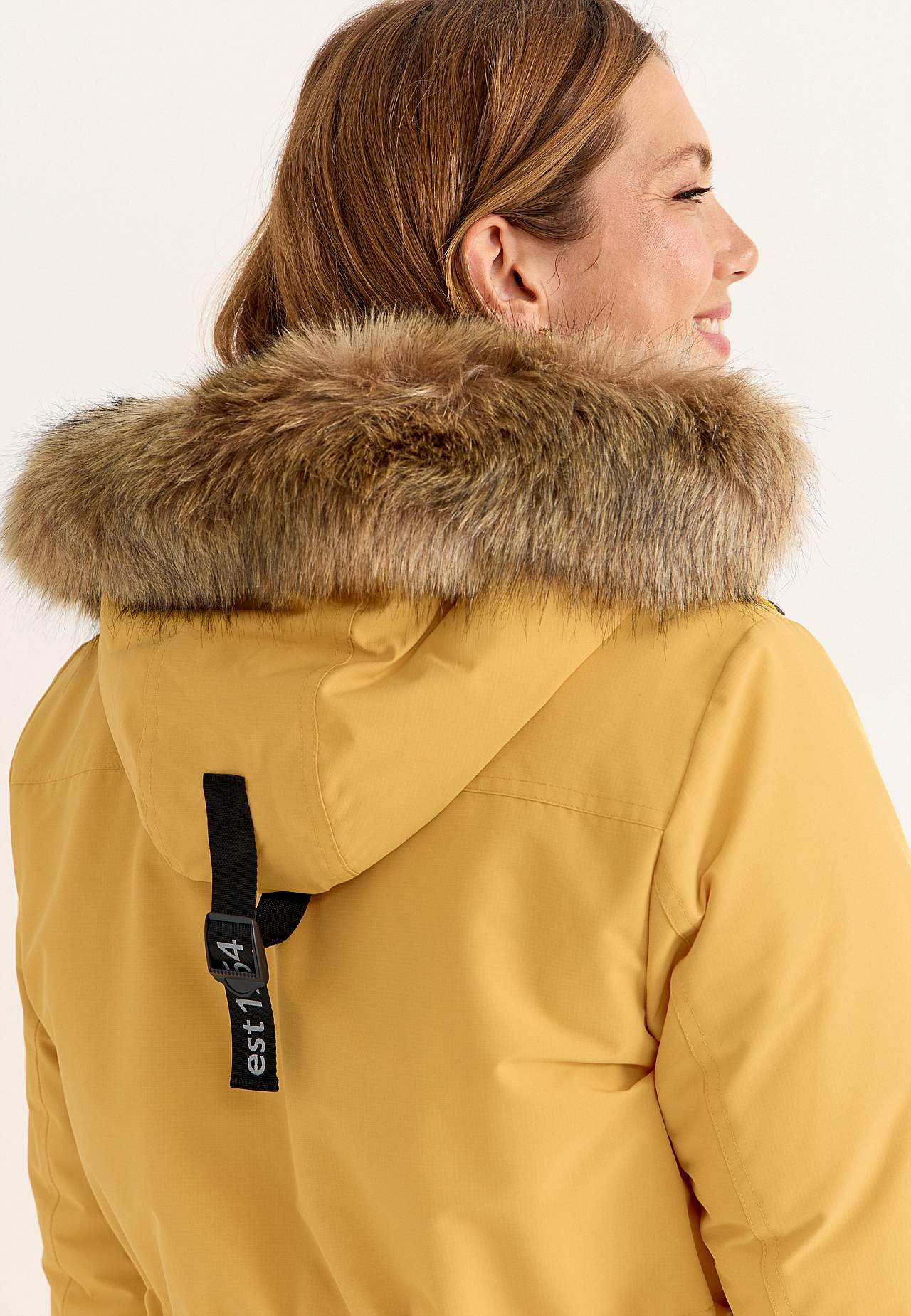 Varm-foret parkas Ice