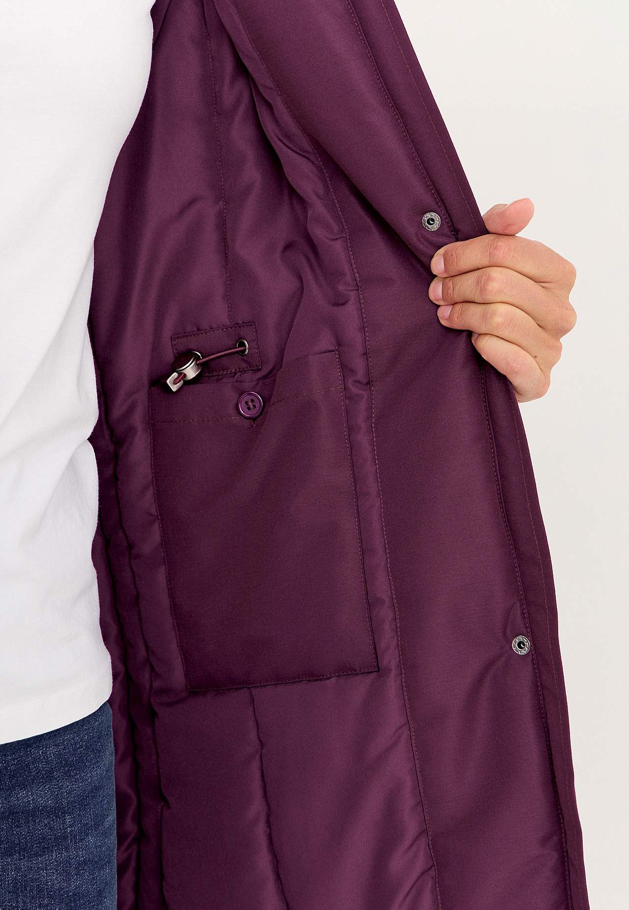 Varm-foret parkas Ice