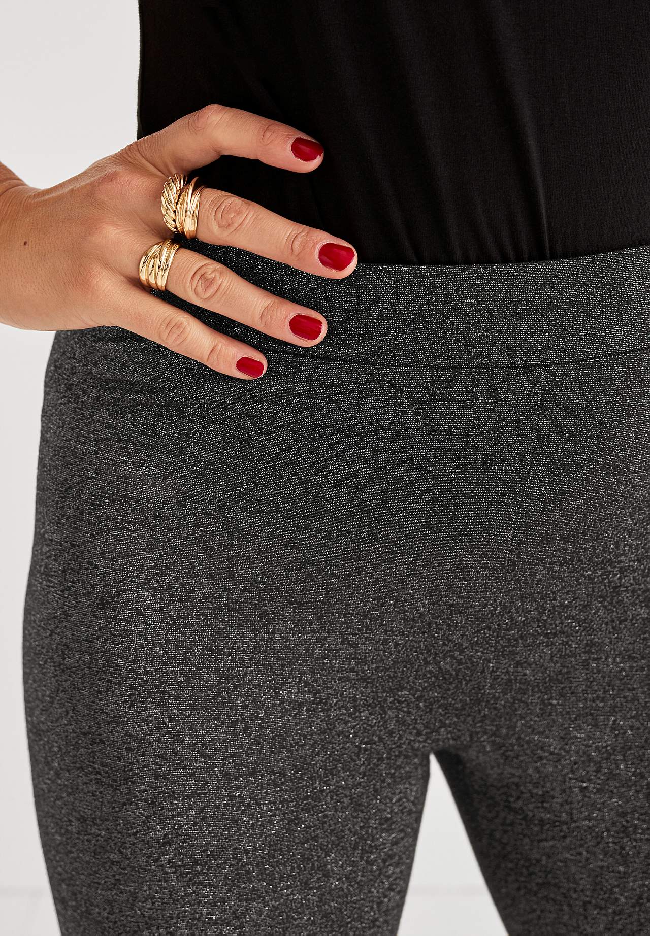 Glitrende leggings Greta