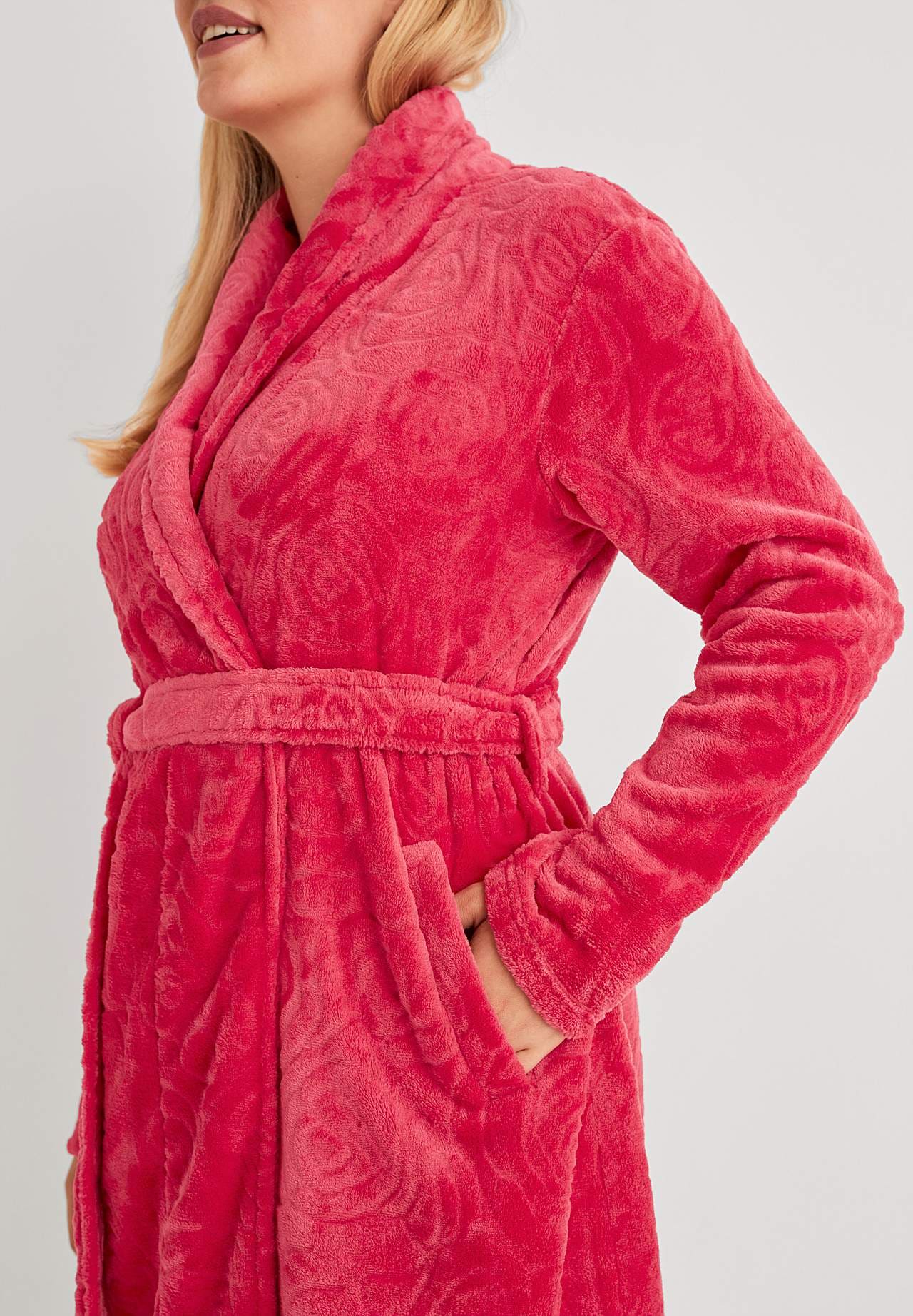 Morgenkåpe i myk fleece
