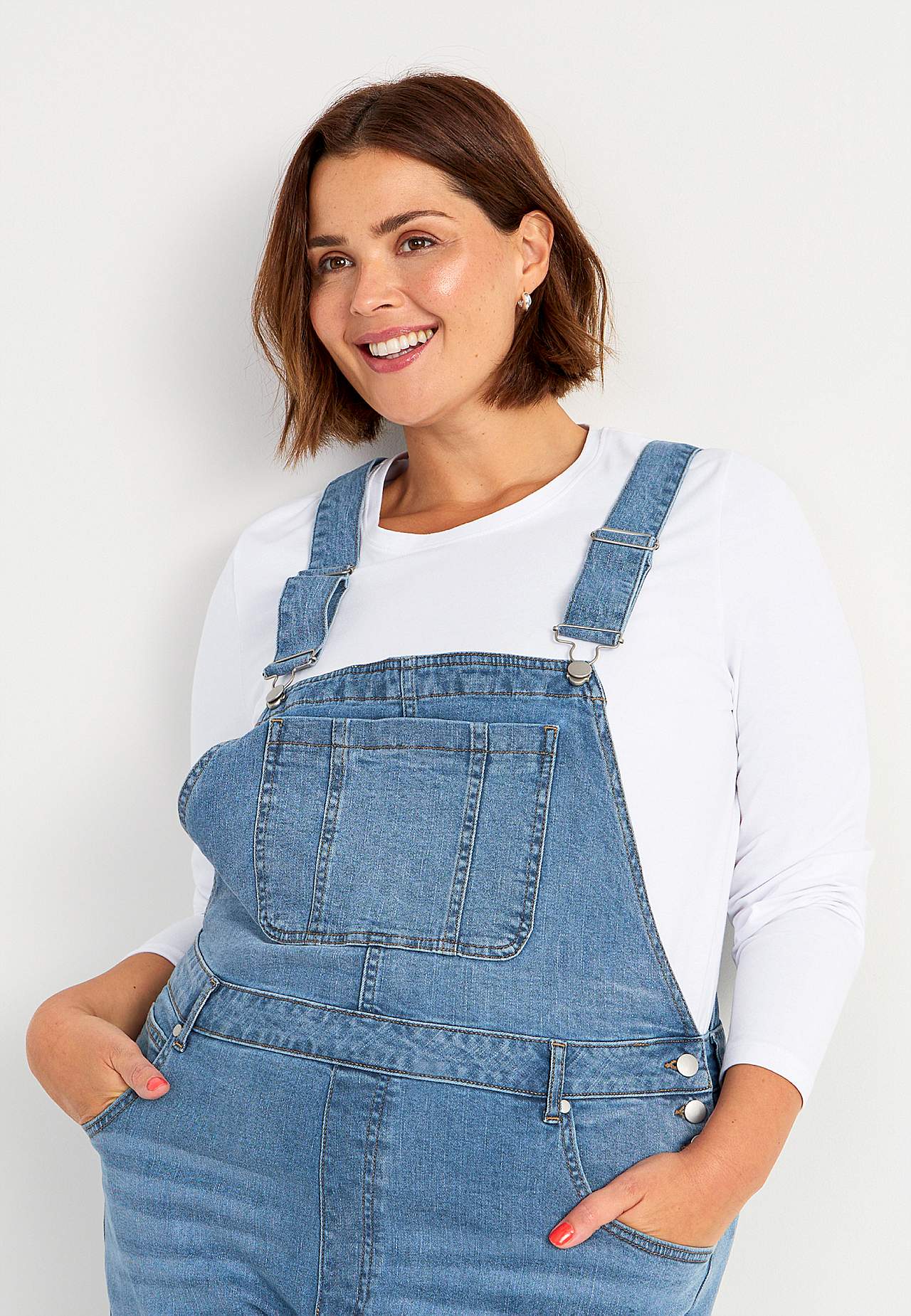 Selebukse i denim Aliana