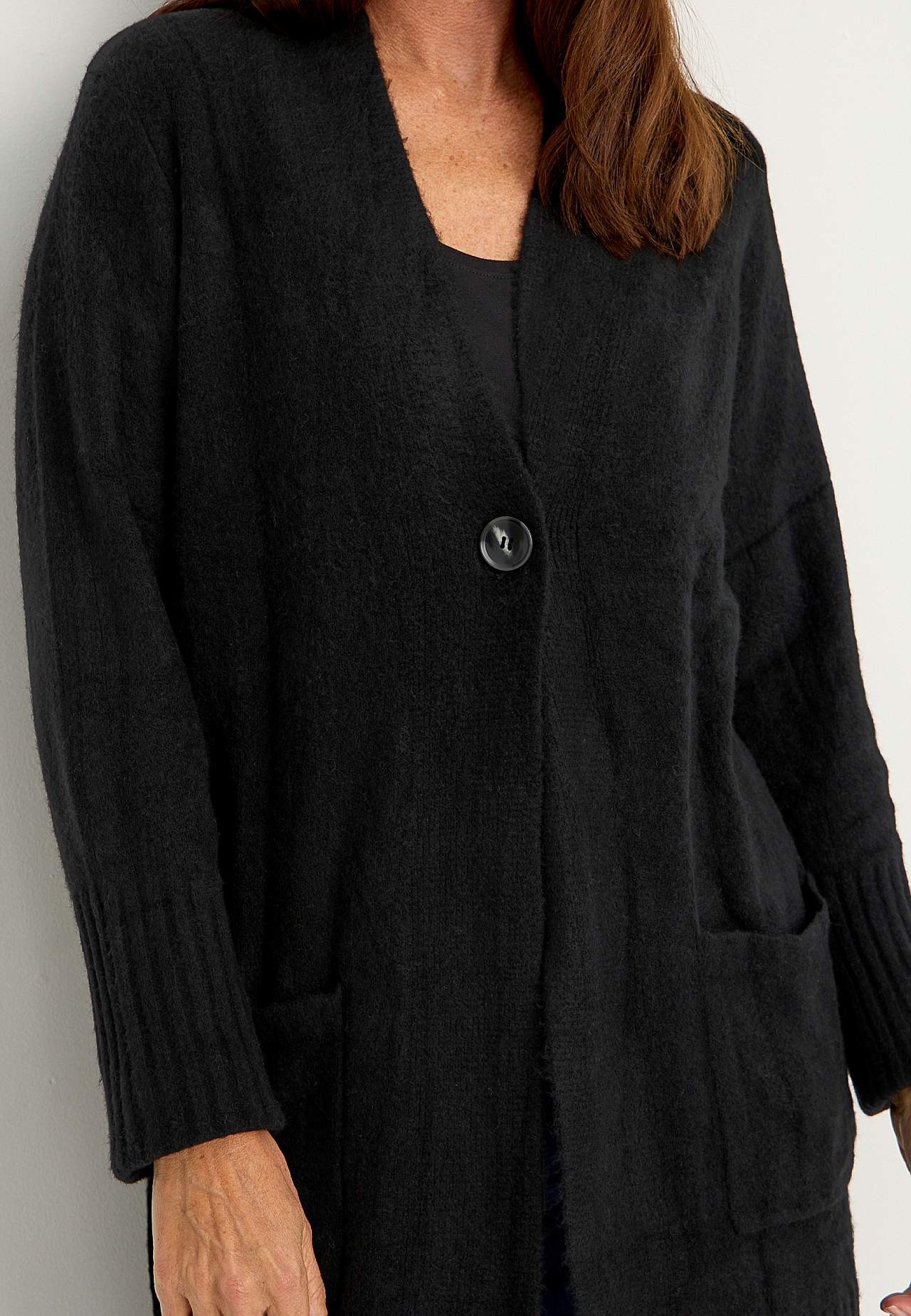 Myk, lang cardigan Harriet