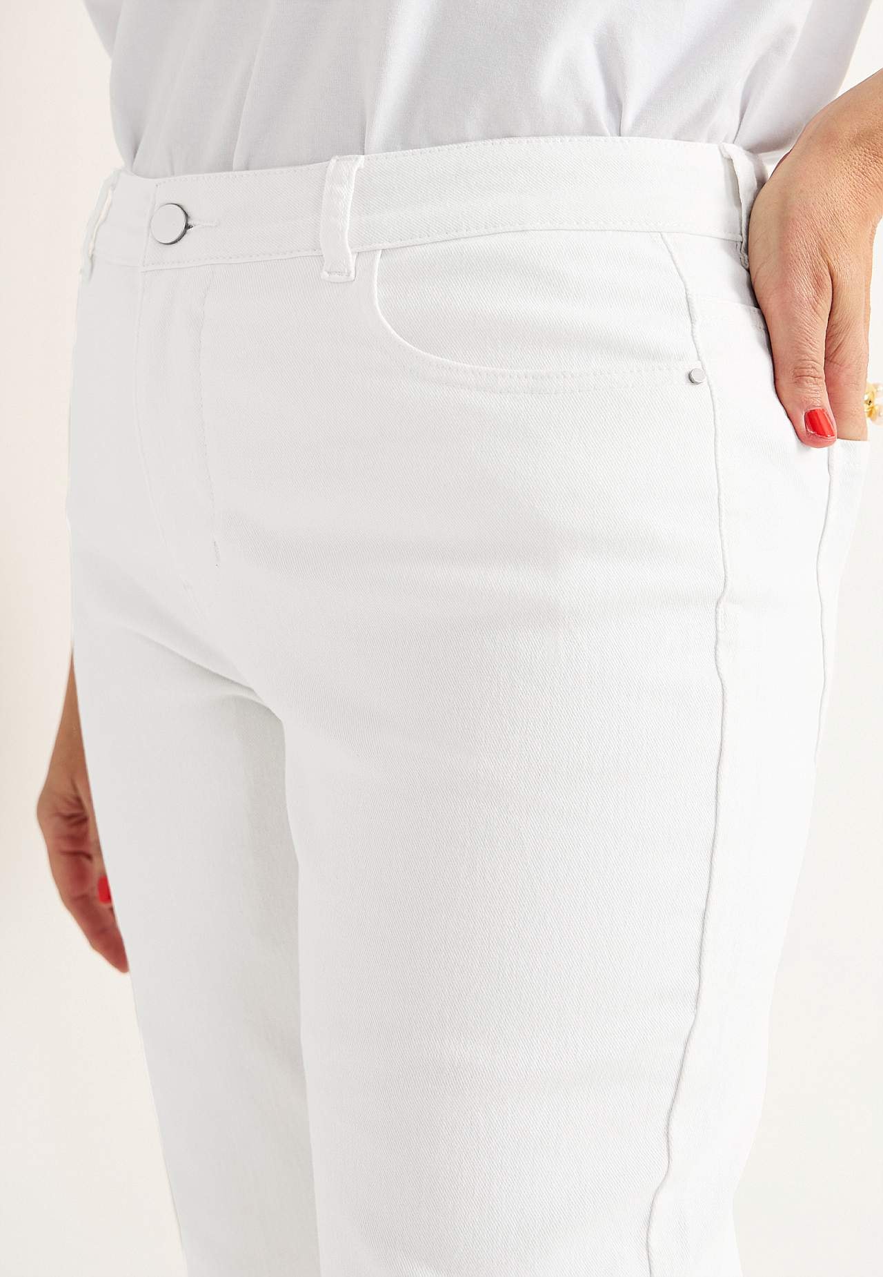 Stretchy ankeljeans