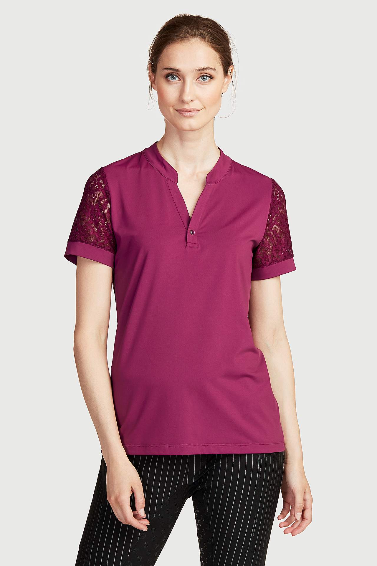 Rutet ridebukse helforsterket