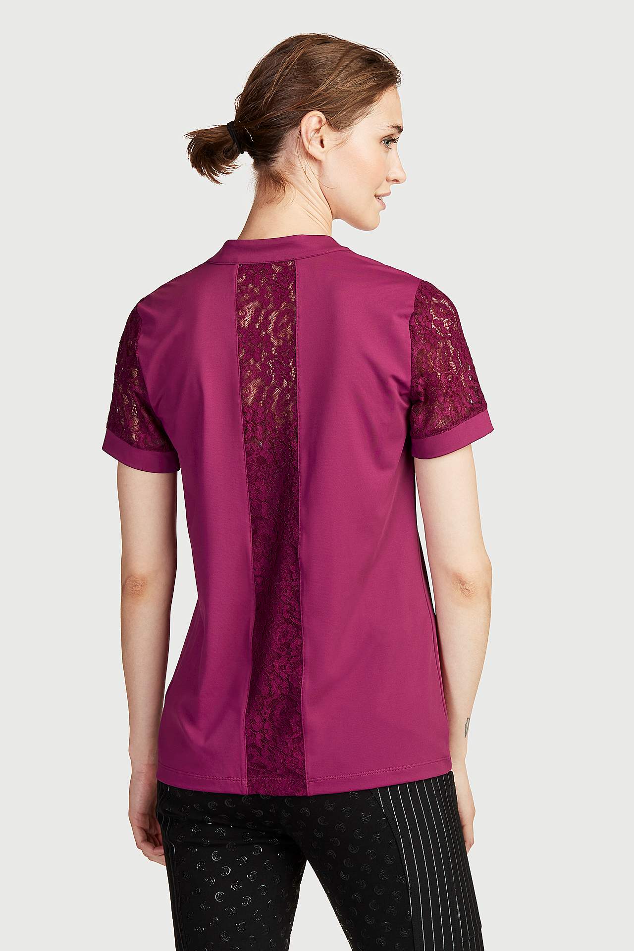 Rutet ridebukse helforsterket