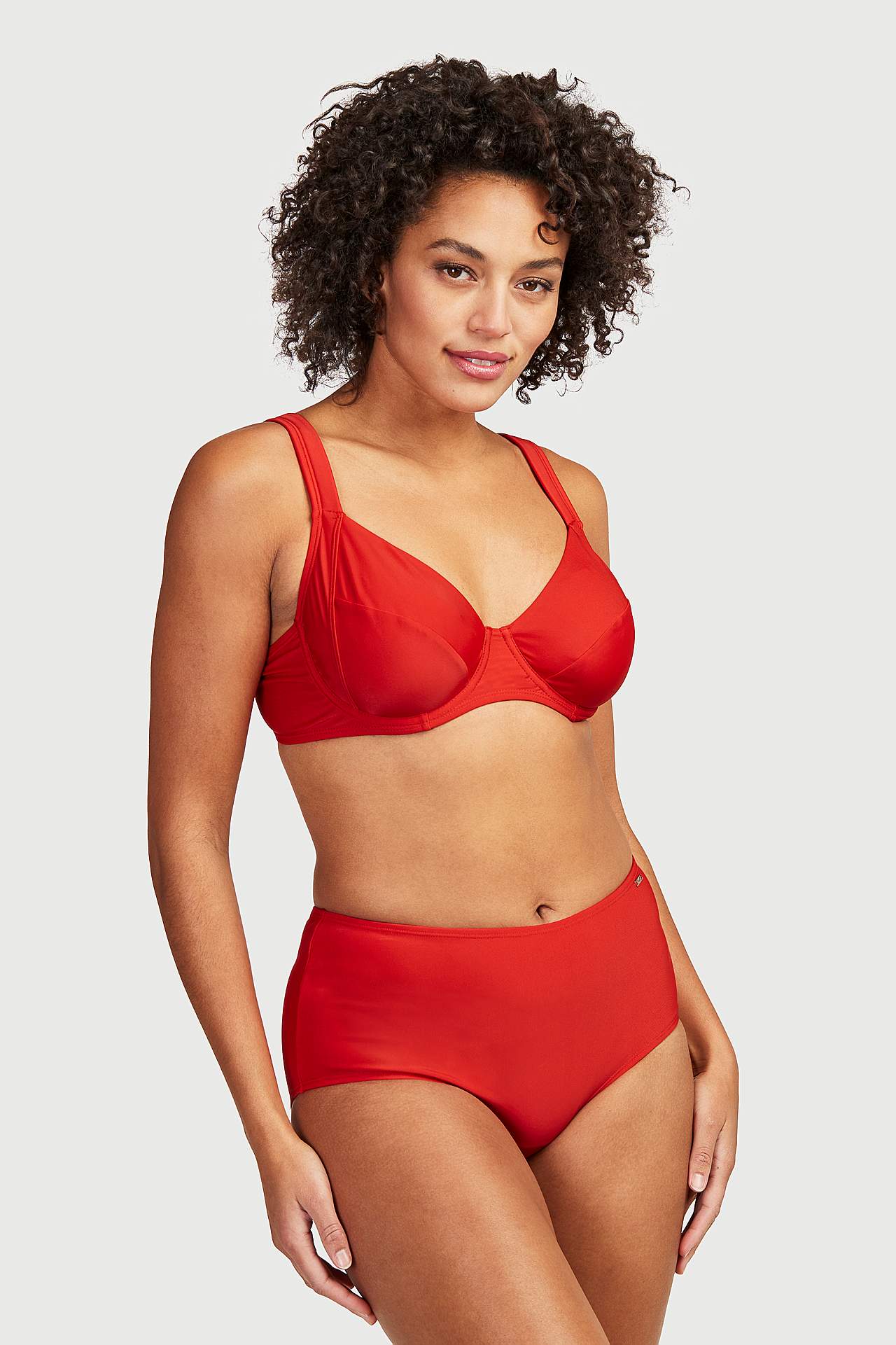 Bikiniunderdel med høy midje