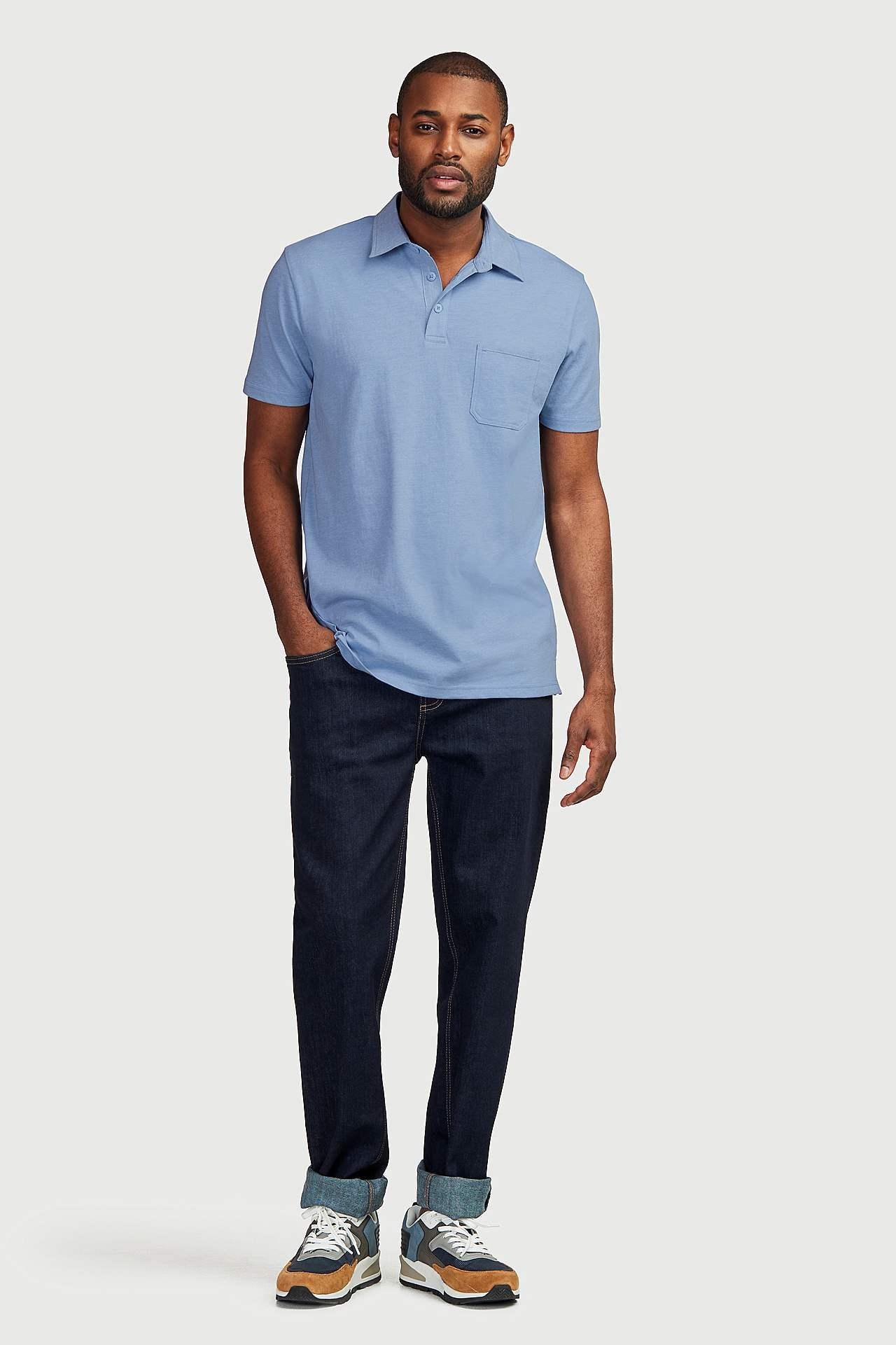 Rette jeans med stretch