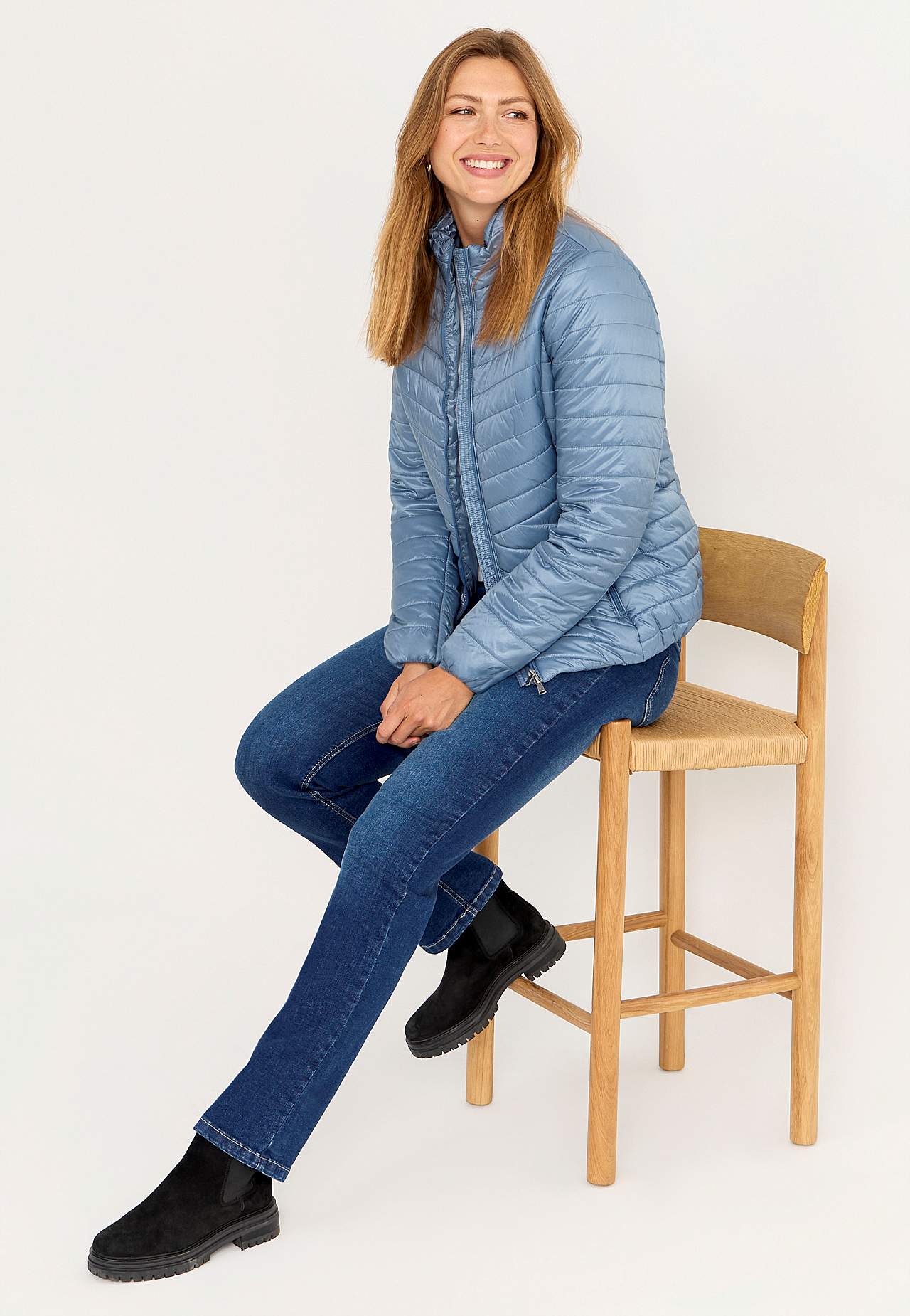 Skinnende lettvektsjakke