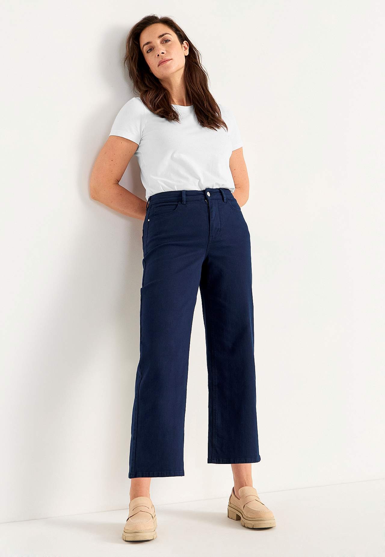 Stretchy ankeljeans