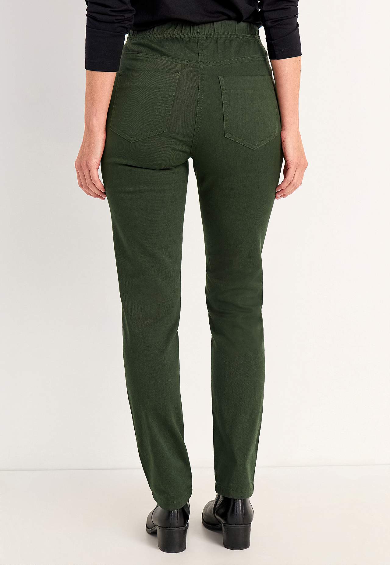 Jeggings med smale bein