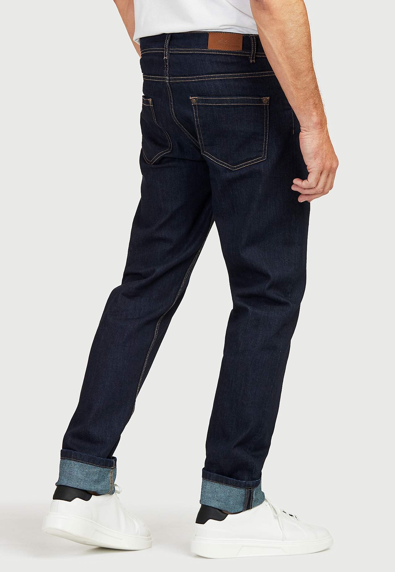 Rette jeans med stretch