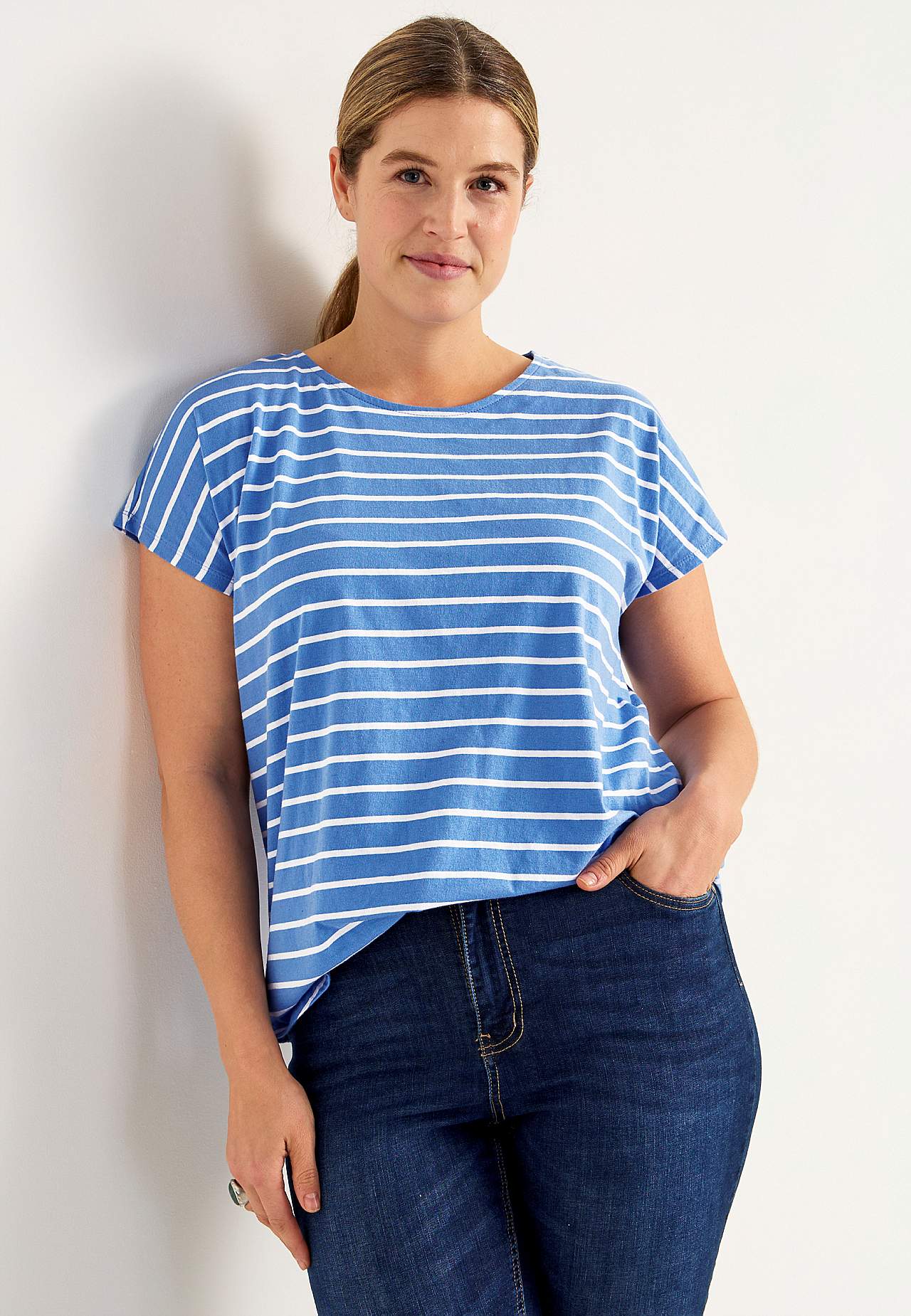 Jerseytopper med korte ermer Alma 2-pack