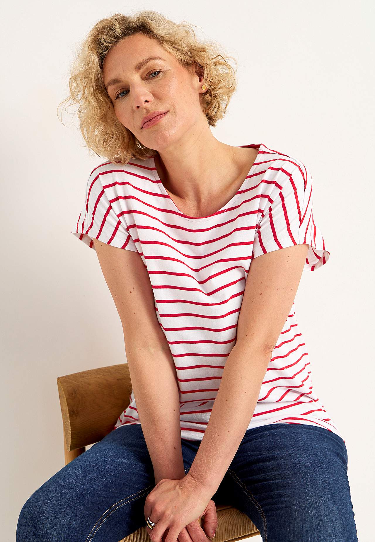 Jerseytopper med korte ermer Alma 2-pack