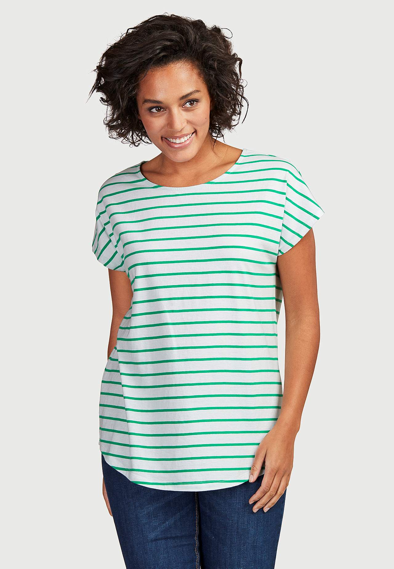 Jerseytopper med korte ermer Alma 2-pack