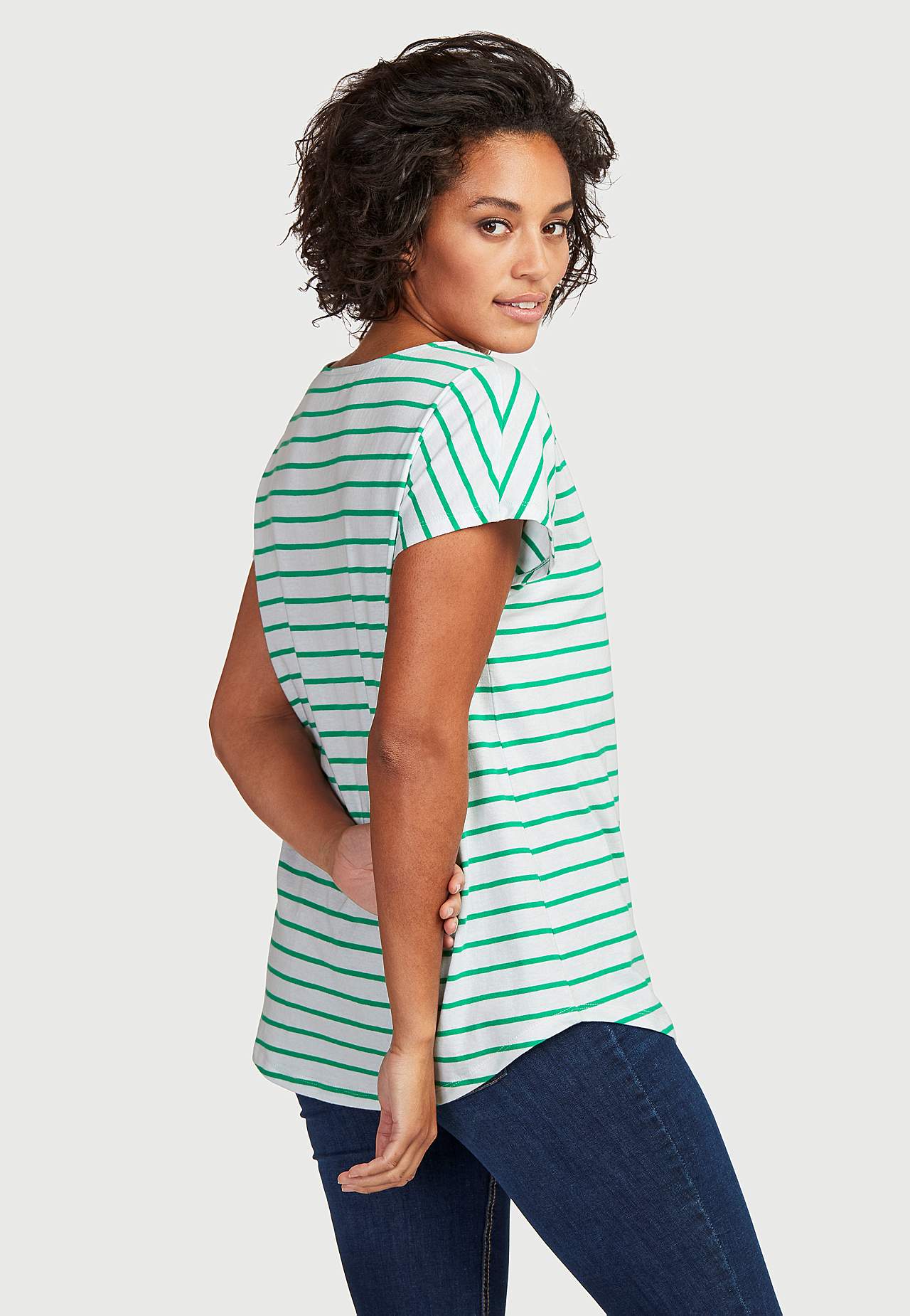 Jerseytopper med korte ermer Alma 2-pack