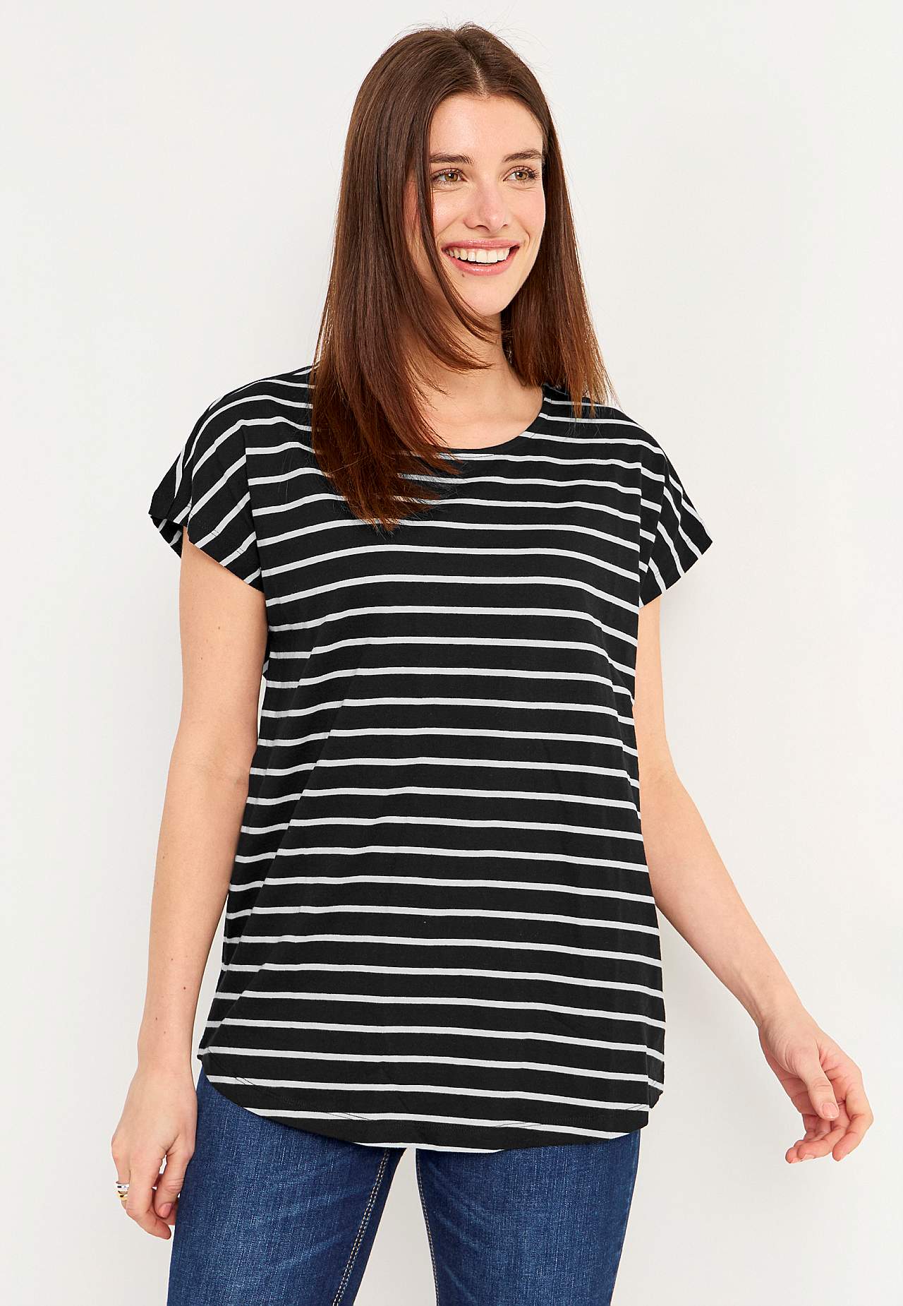 Jerseytopper med korte ermer Alma 2-pack
