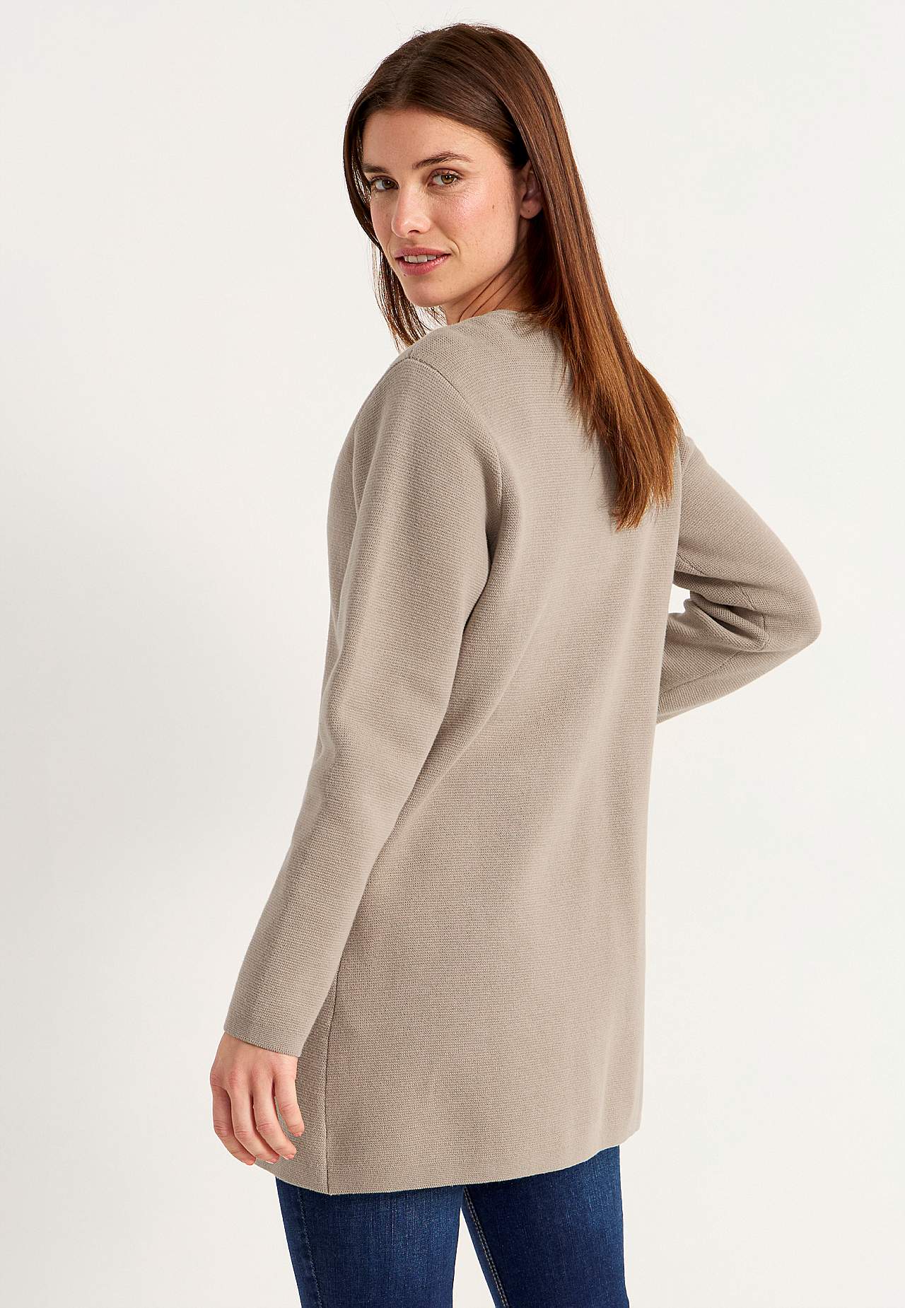 Cardigan i bomull