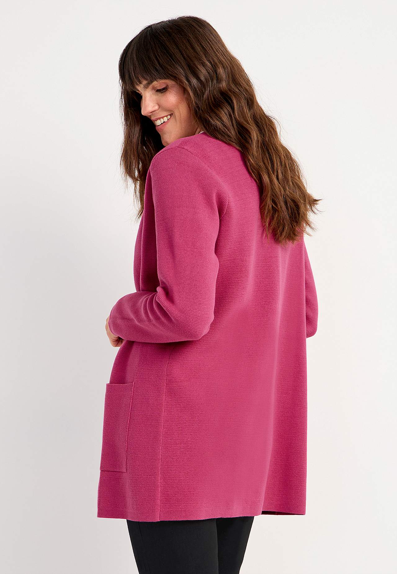 Cardigan i bomull