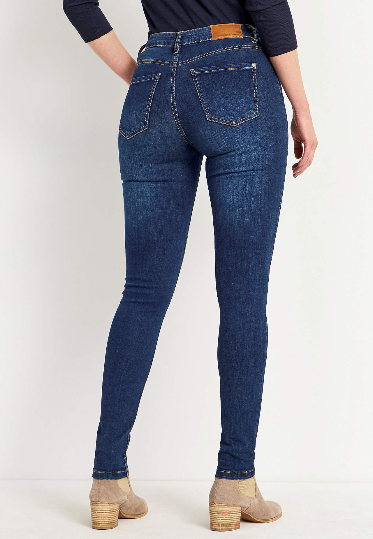 Jeans i superstretch denim