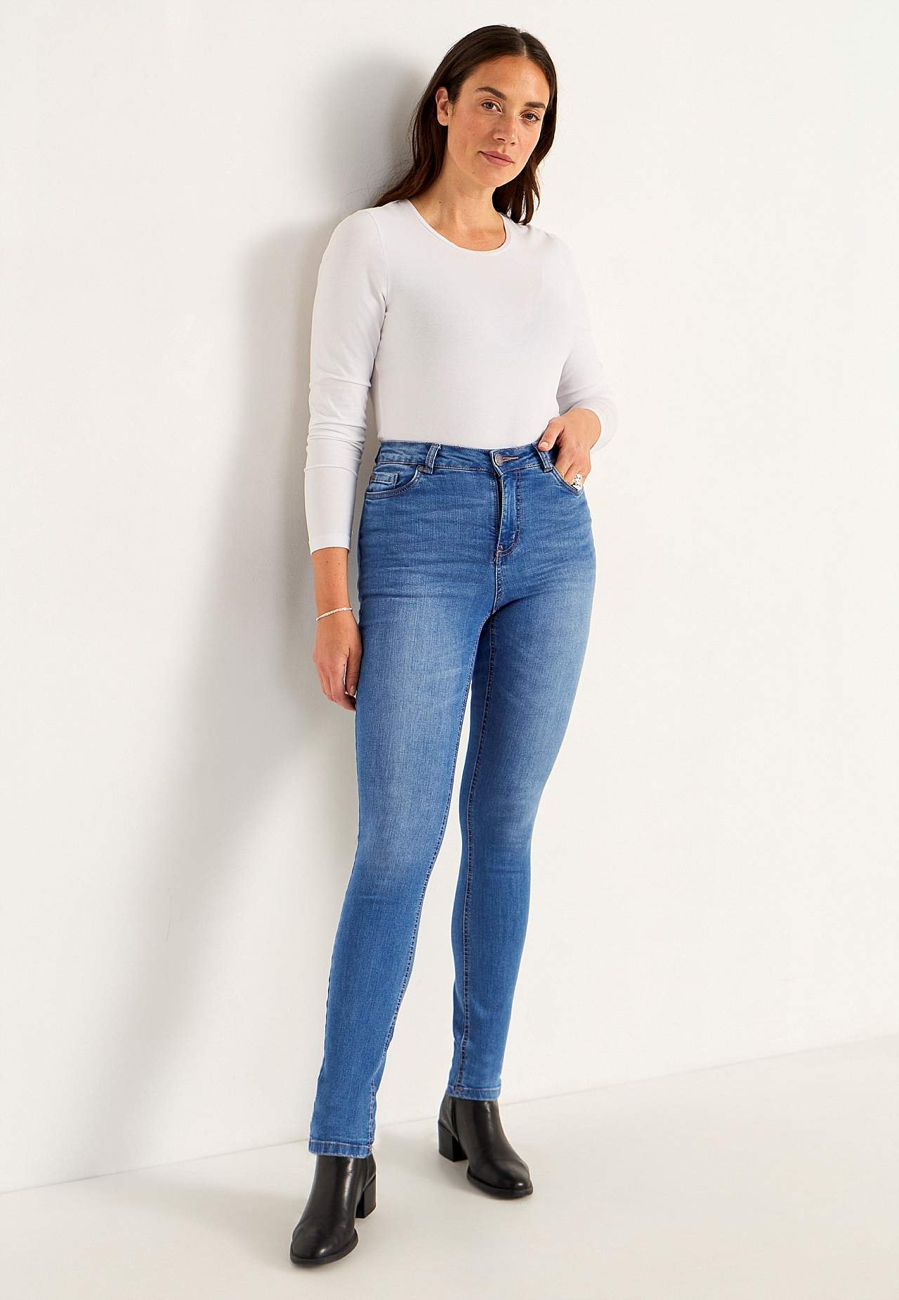 Jeans i superstretch denim Ella