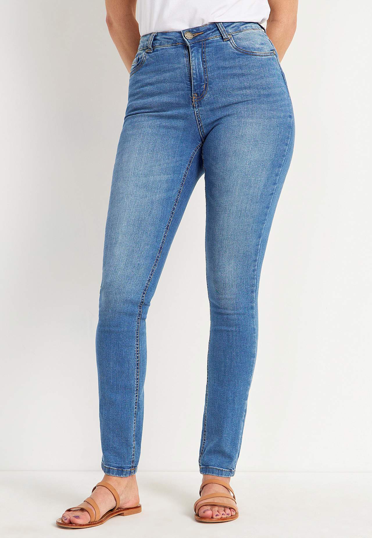 Jeans i superstretch denim