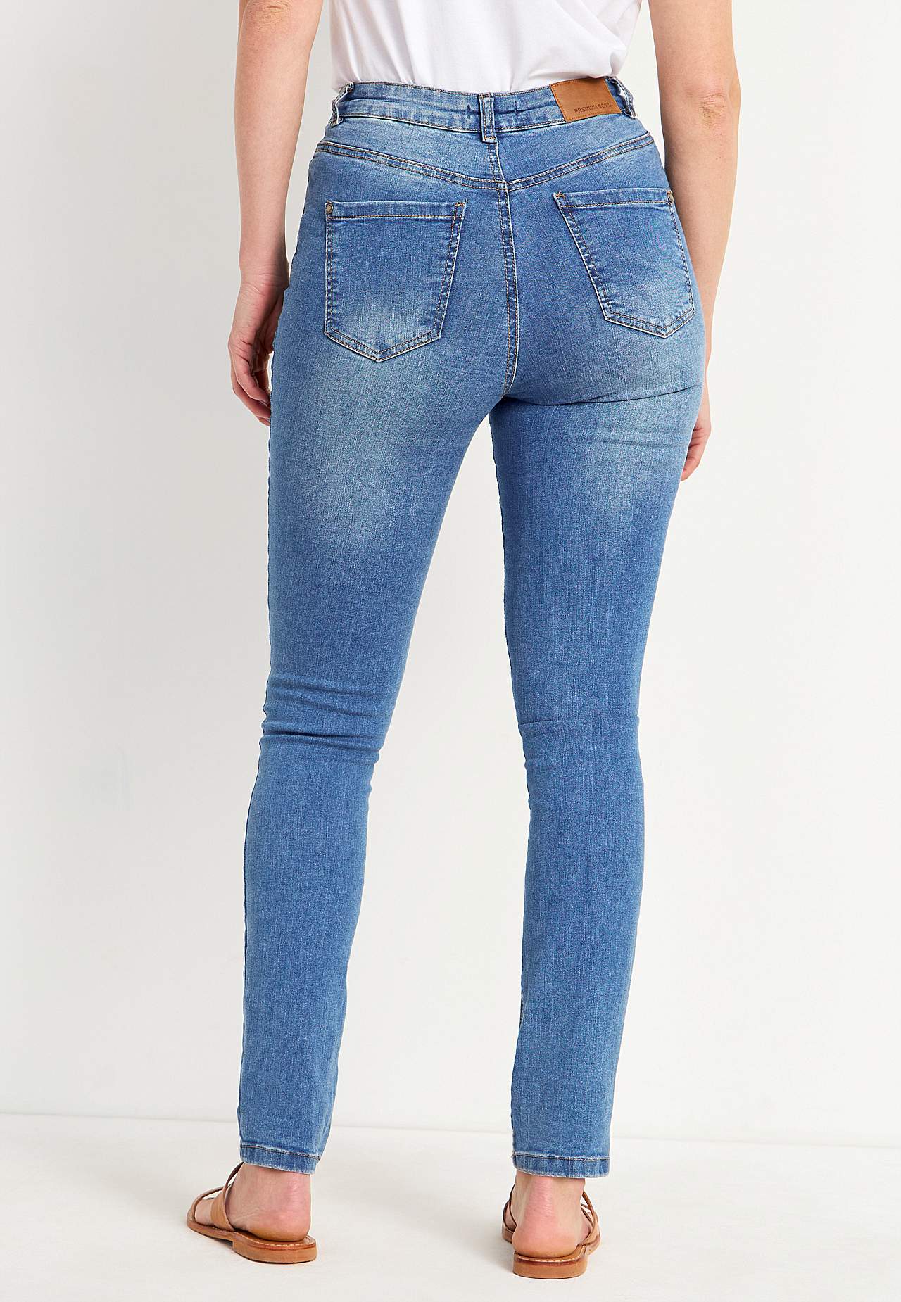 Jeans i superstretch denim