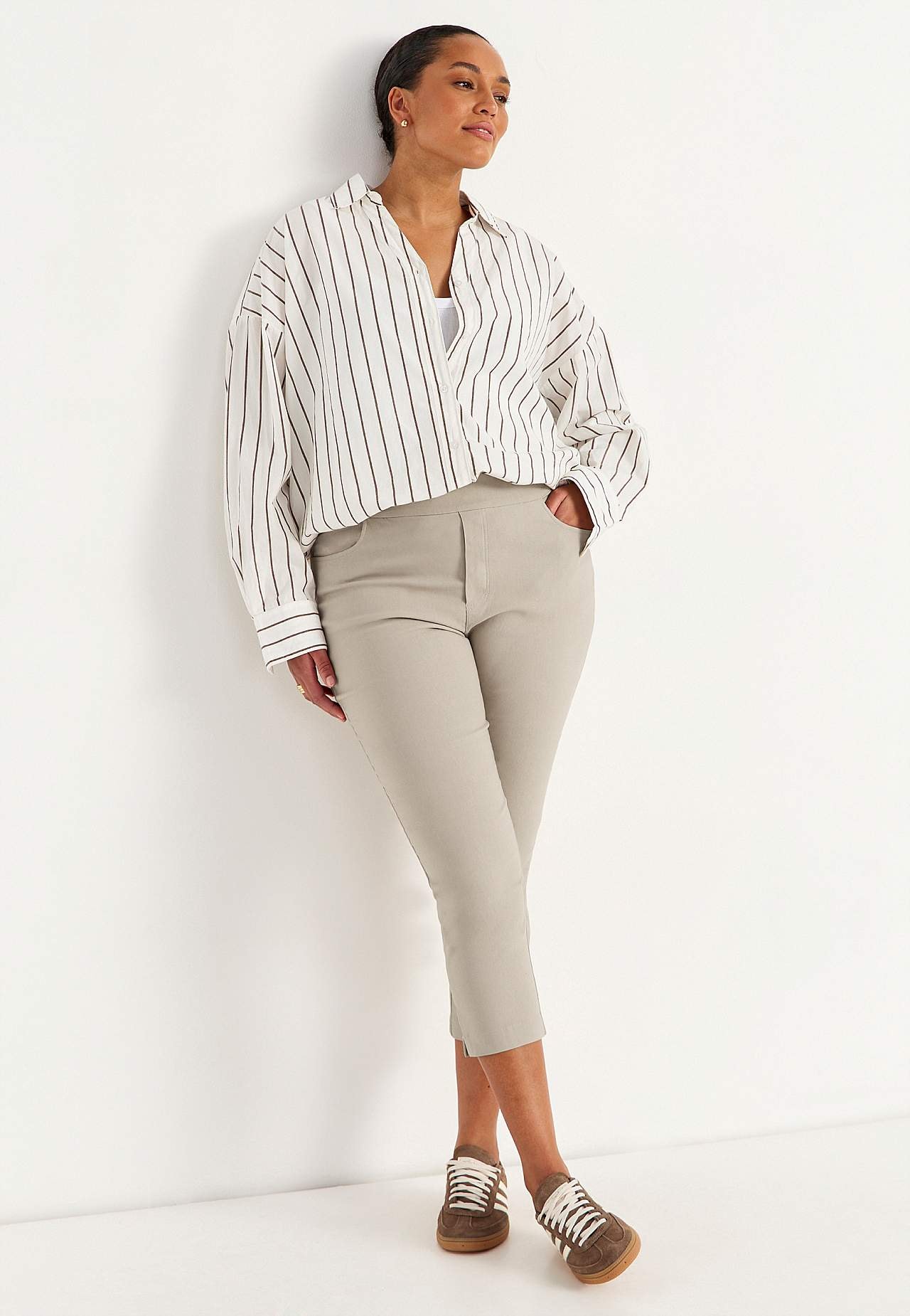 Superkomfortabel capribukse