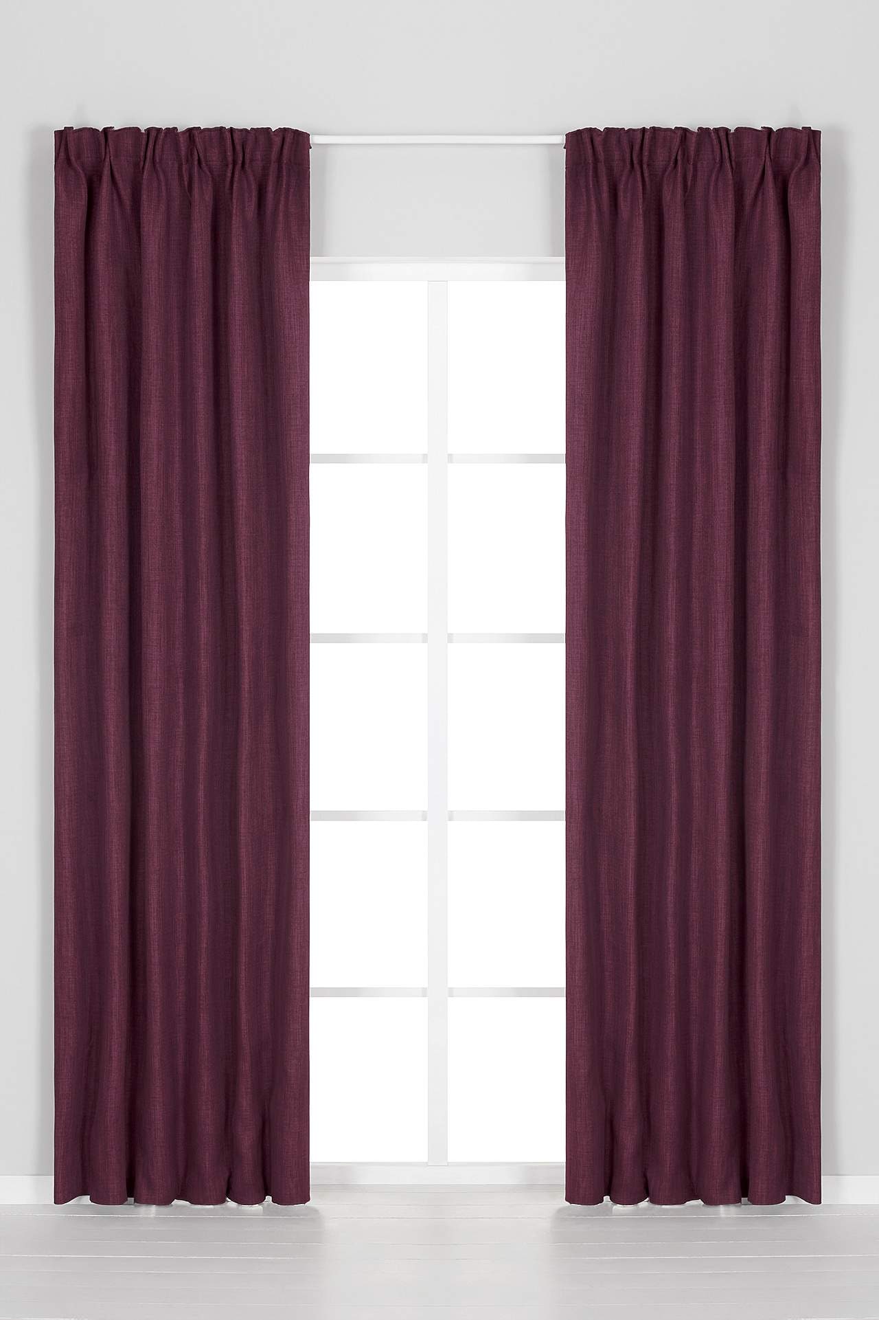 Lystett gardin multubånd Ellen 2-pack