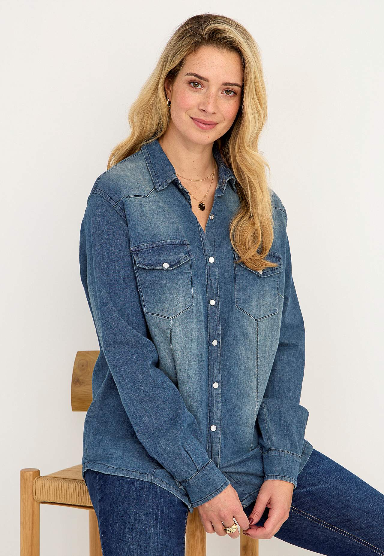 Denimskjorte Freja