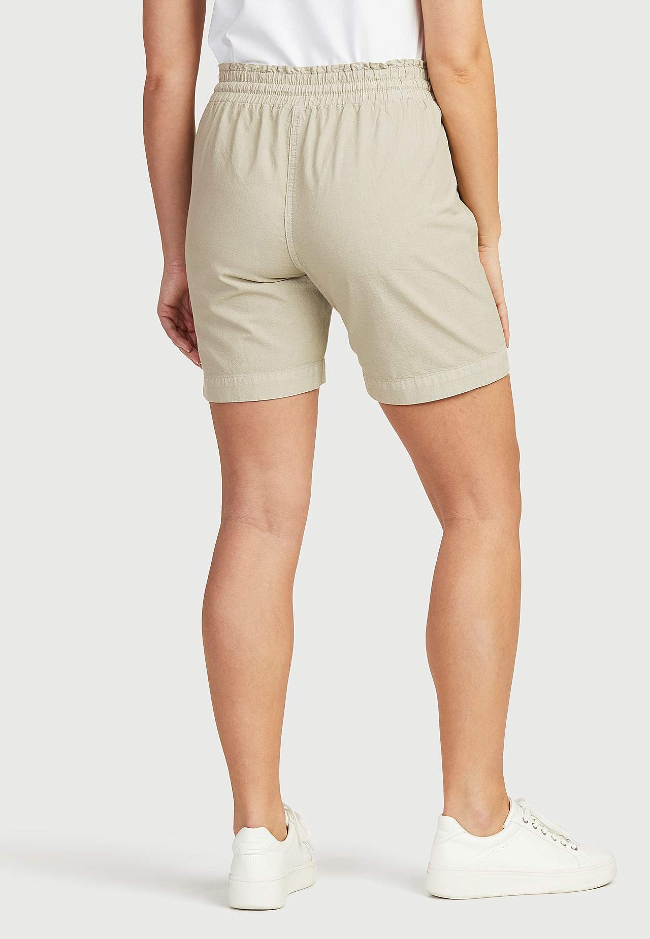 Shorts i vasket bomull Jade